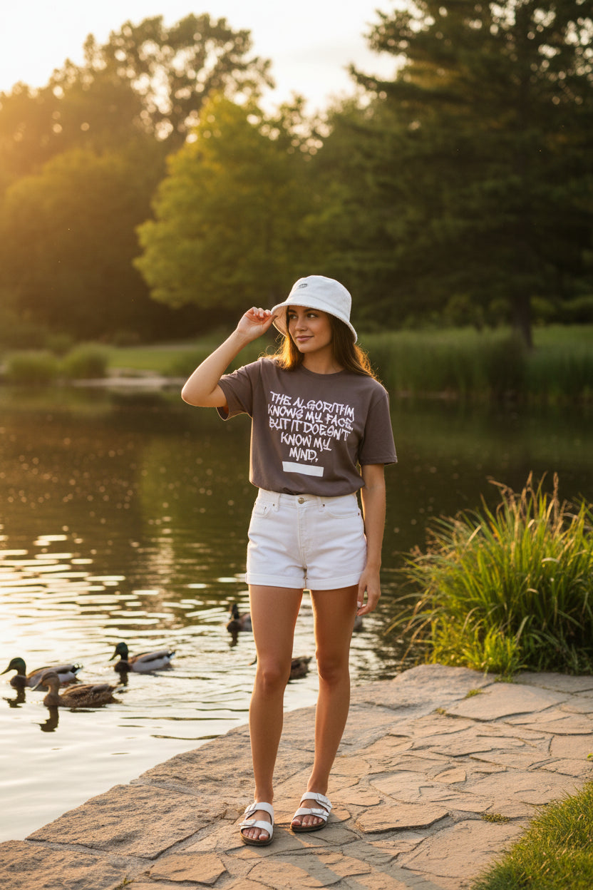 The Algorithm Knows My Face Tee
