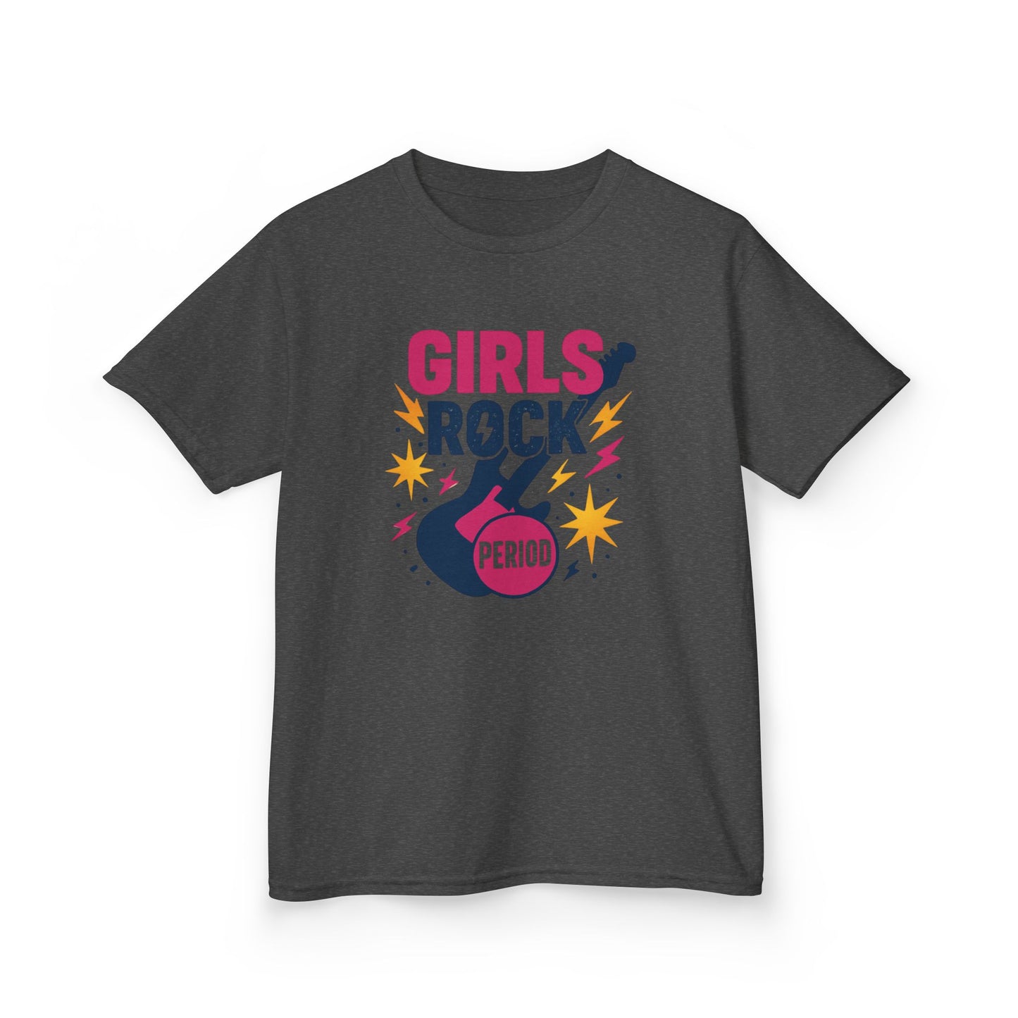 Girls Rock Period Kids Tee