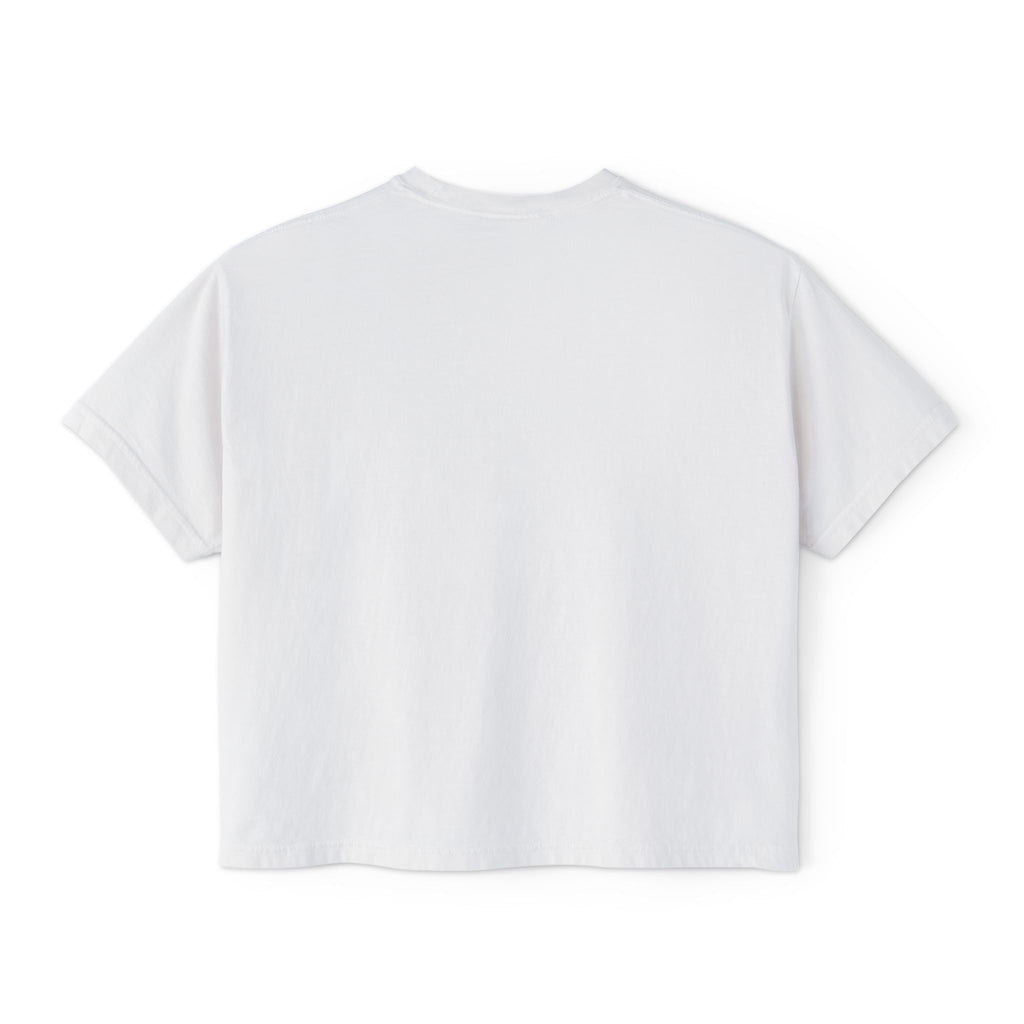High Demand No Restock Boxy Tee — Women's Graphic Cropped T-Shirt