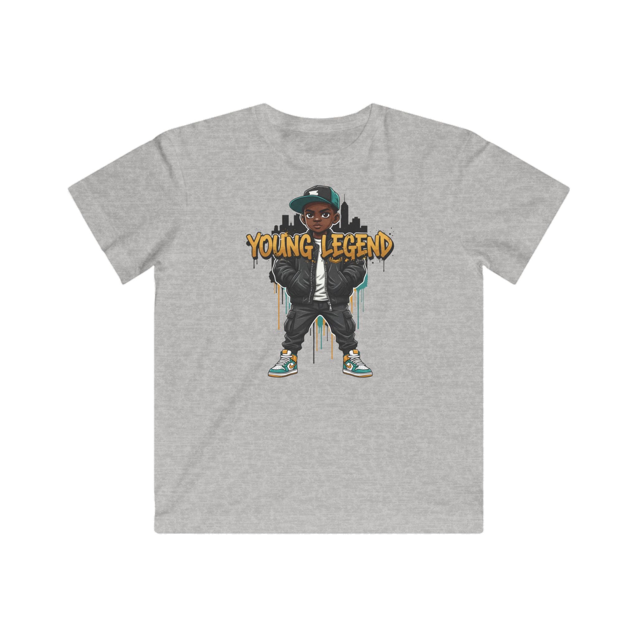 Kids "Young Legend" Graphic Tee — Urban Boy Streetwear