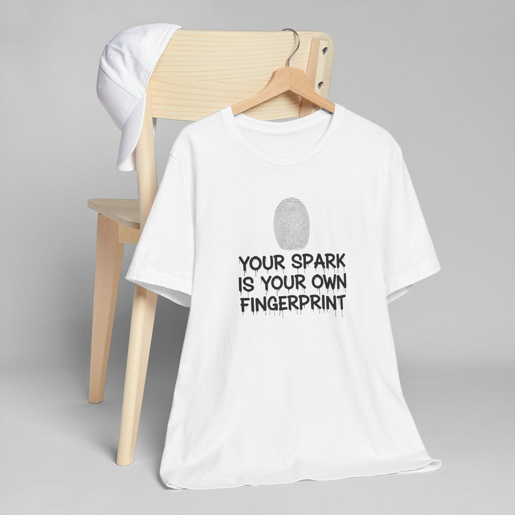 Your Spark Fingerprint Tee | Born to Stand Out