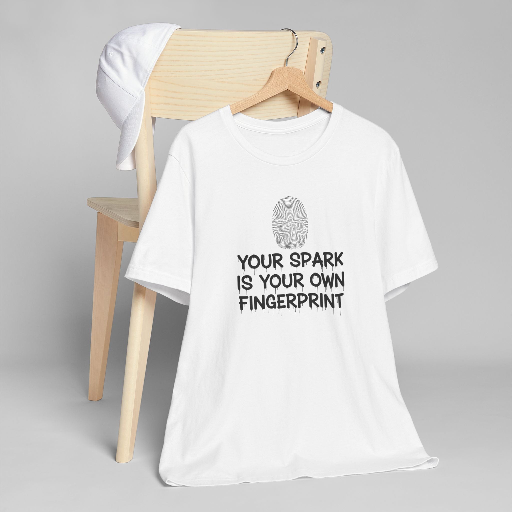 Your Spark Fingerprint Tee | Born to Stand Out