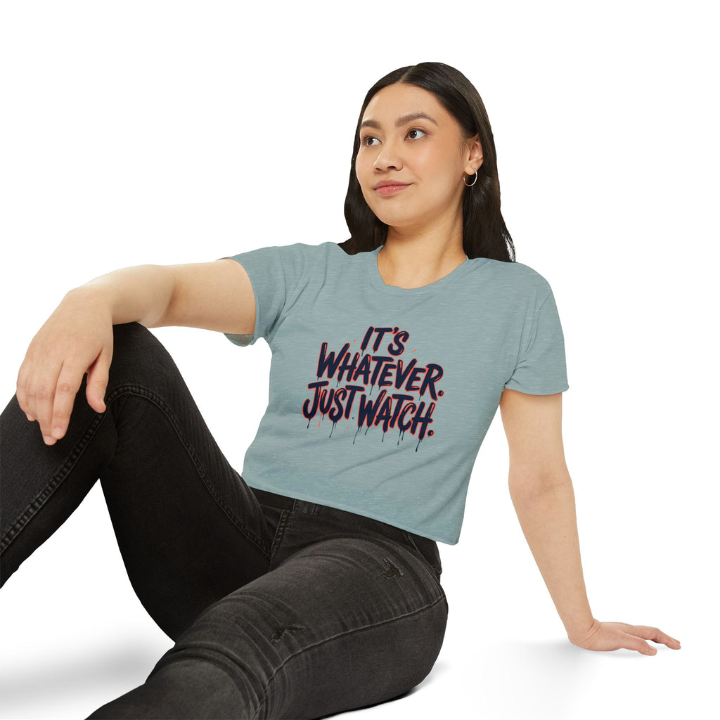 Just Watch Crop Top