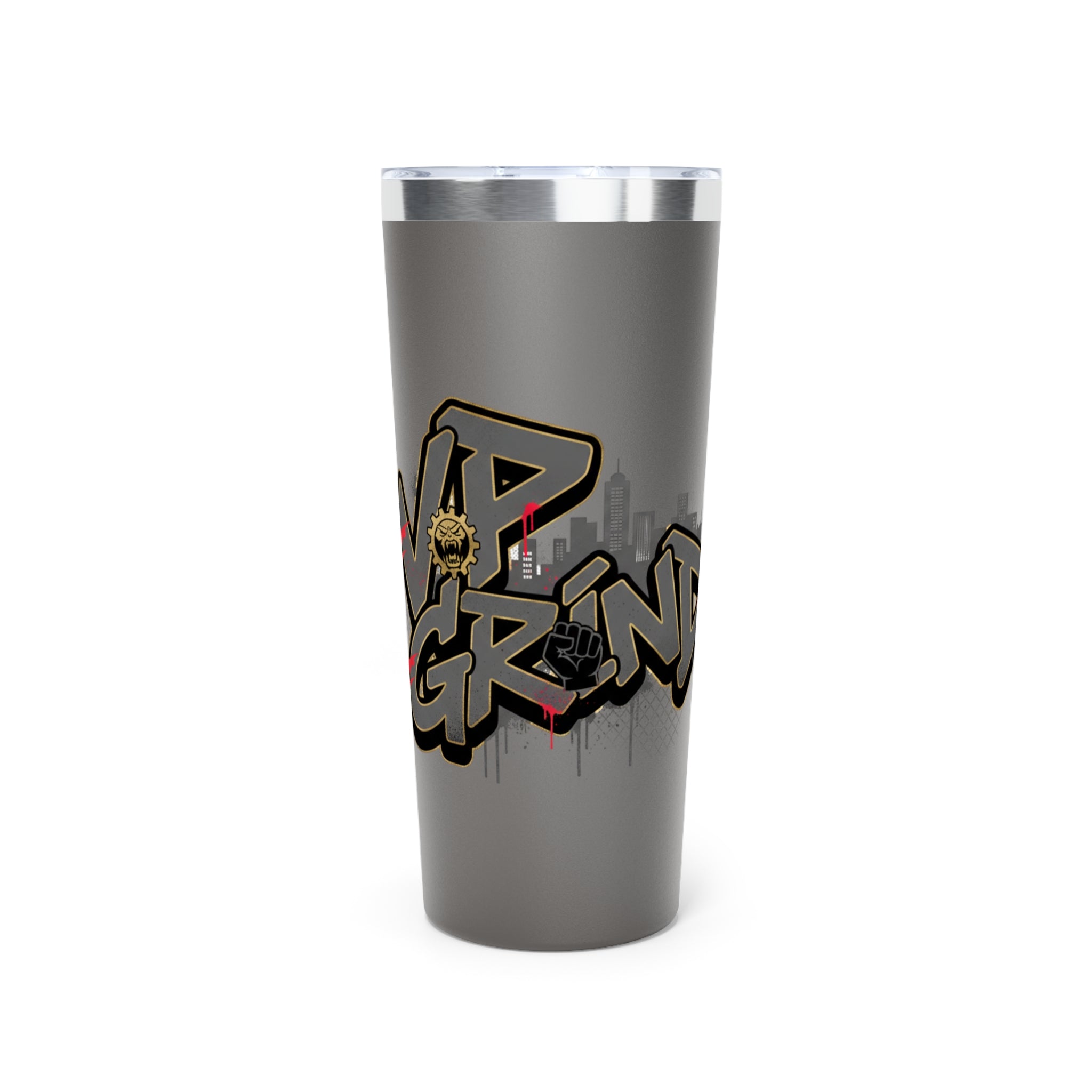 Graffiti City 22oz Insulated Tumbler — Urban Street Art Travel Cup