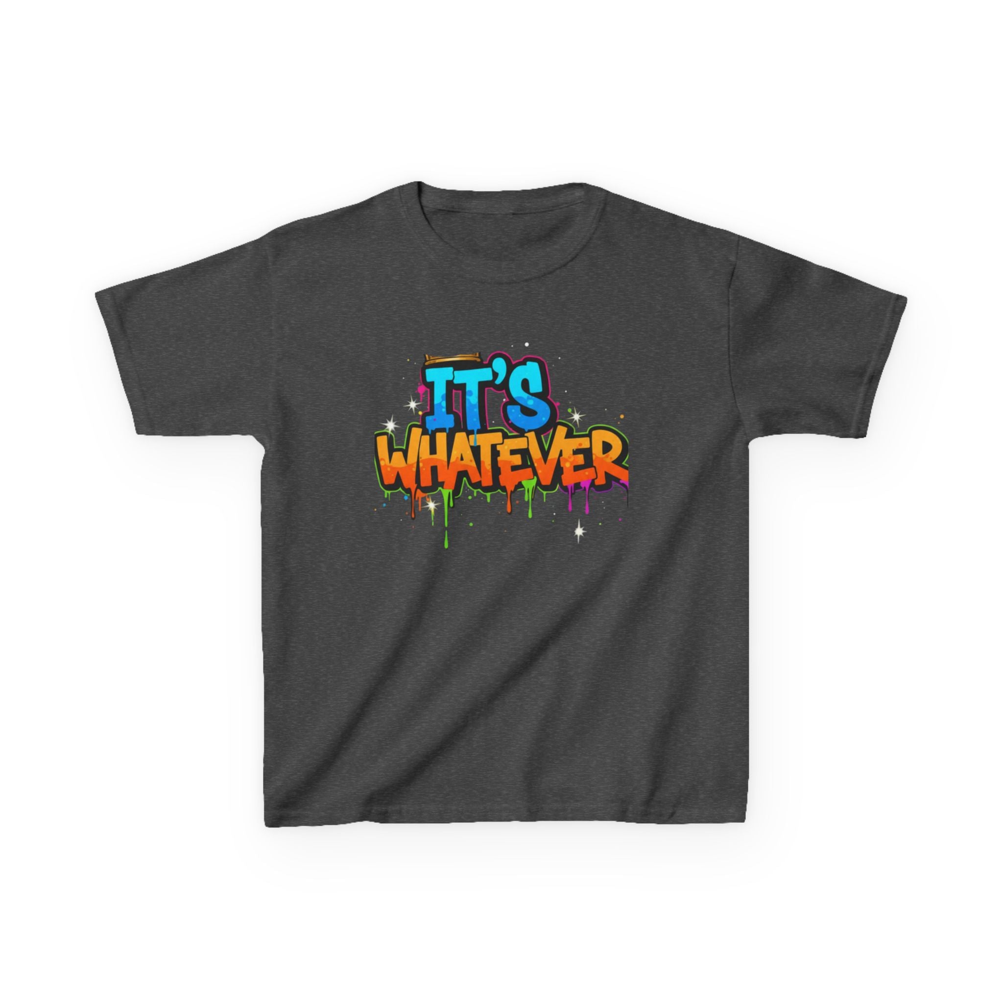 Color Drip Graffiti Kids Tee — Streetwear Graphic T-Shirt