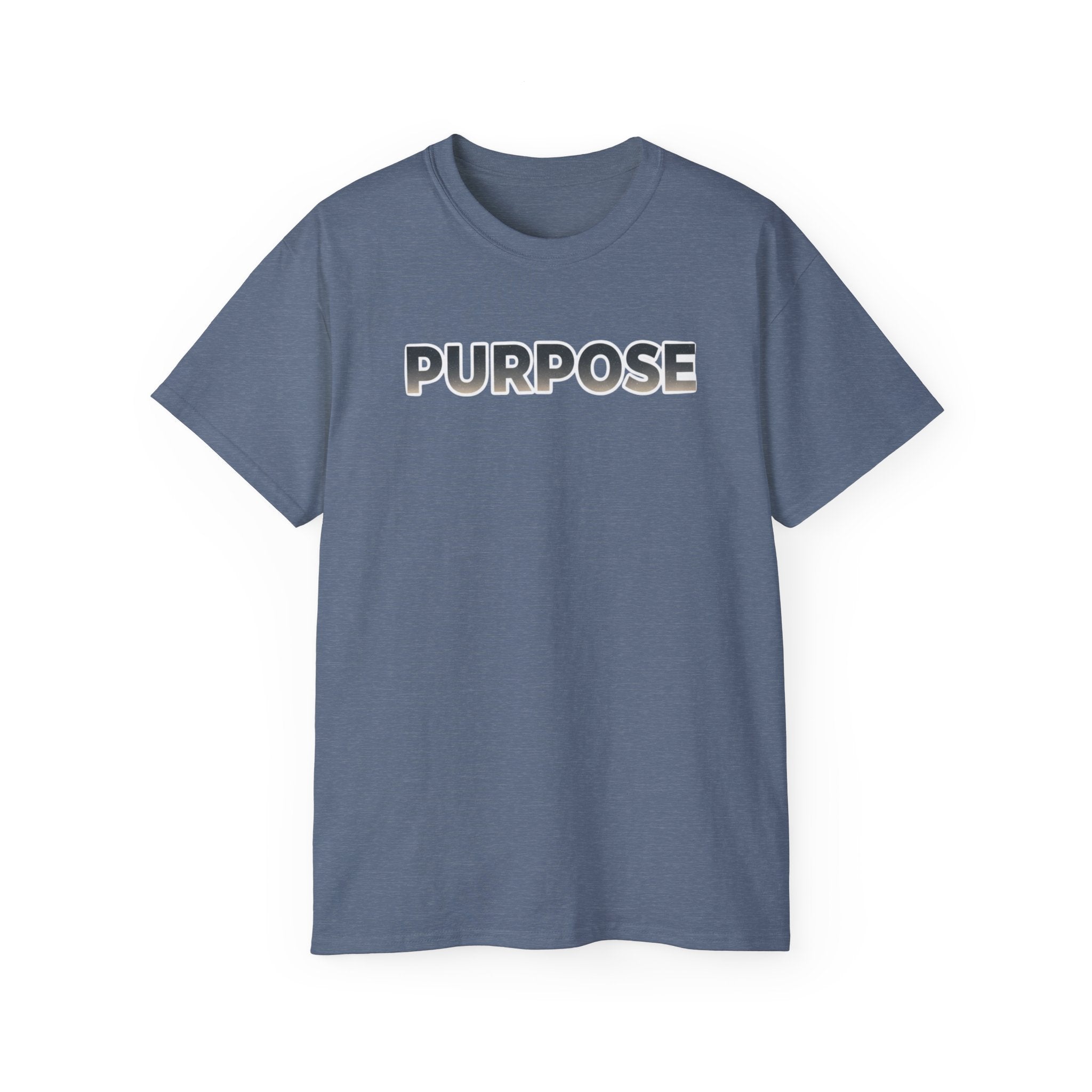 Purpose Front Synchronized Back Graphic Tee - Motivational Streetwear T-Shirt