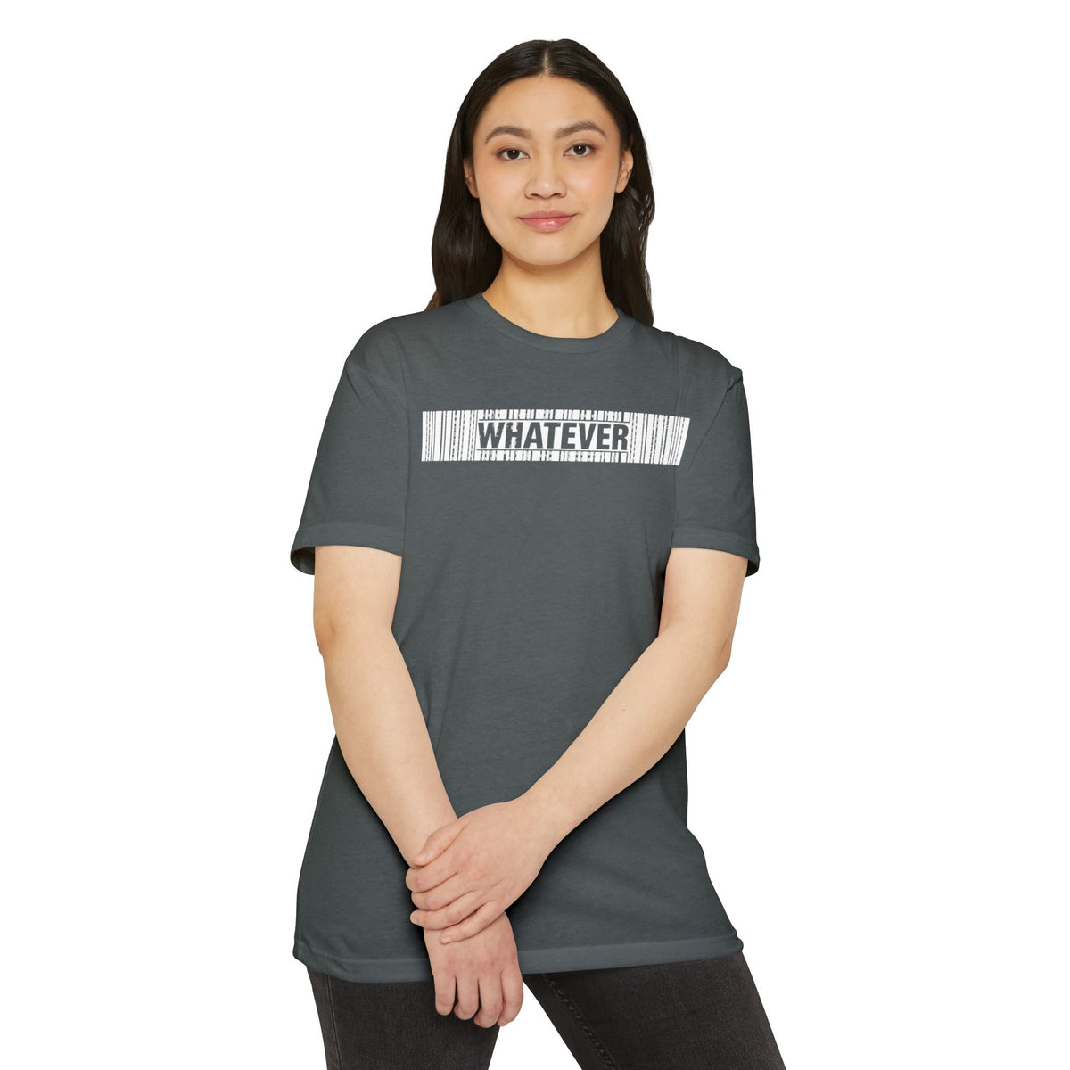WHATEVER Barcode T-Shirt
