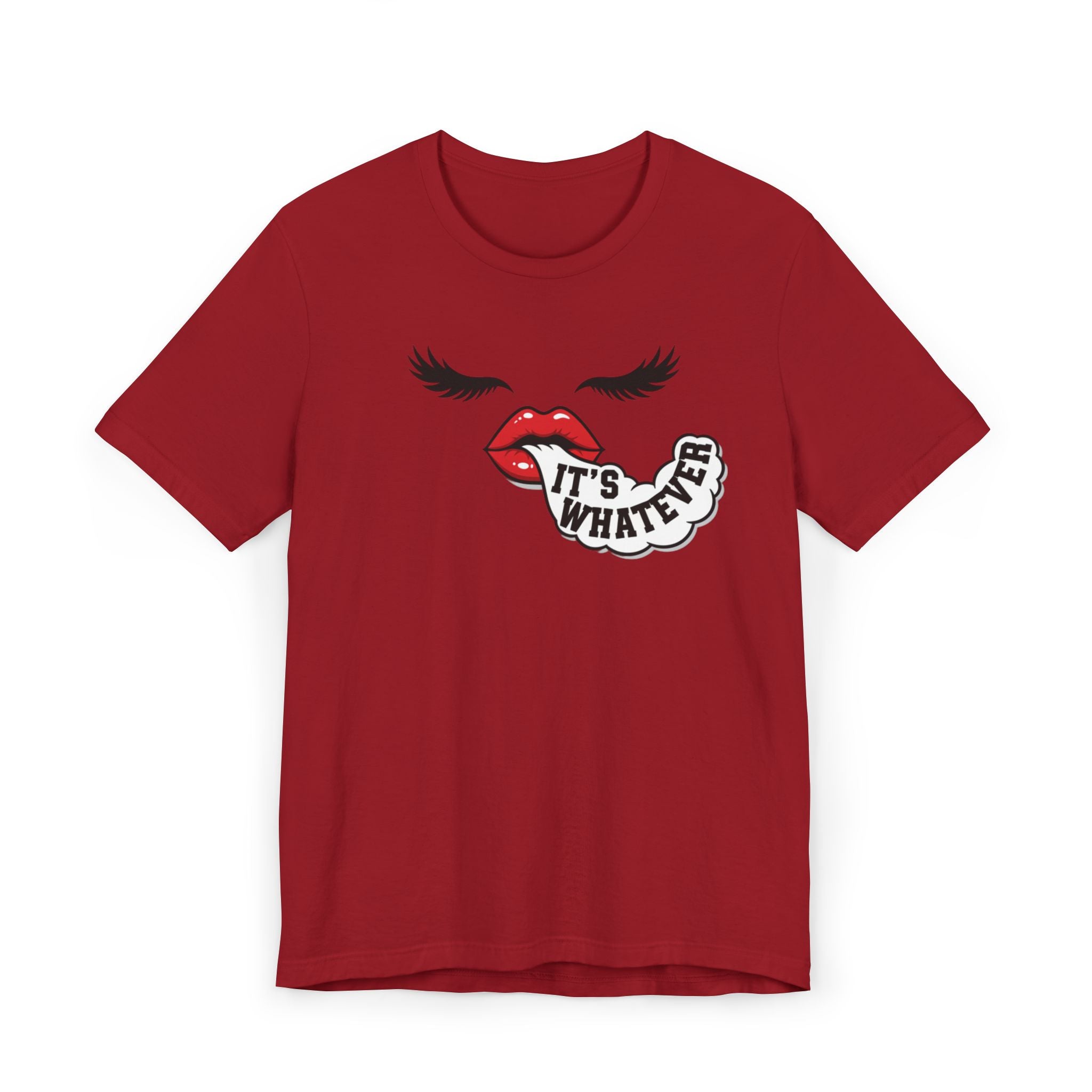 It's Whatever Lip Graphic T-Shirt