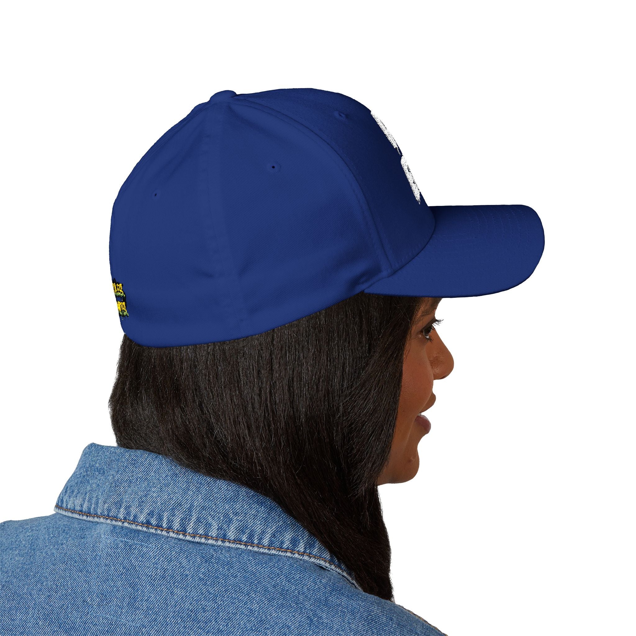 IT'S WHATEVER Embroidered Closed-Back Cap