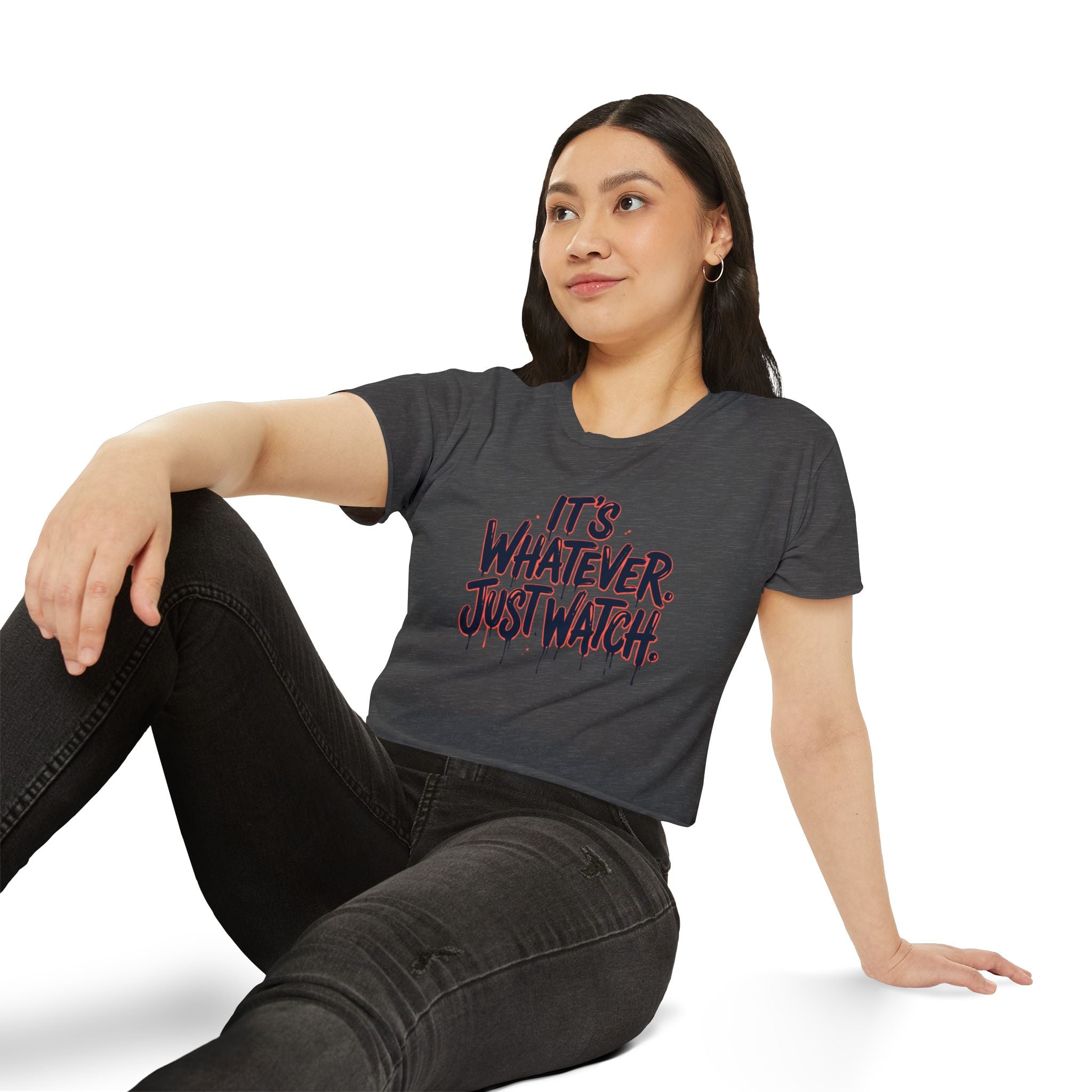 Just Watch Crop Top
