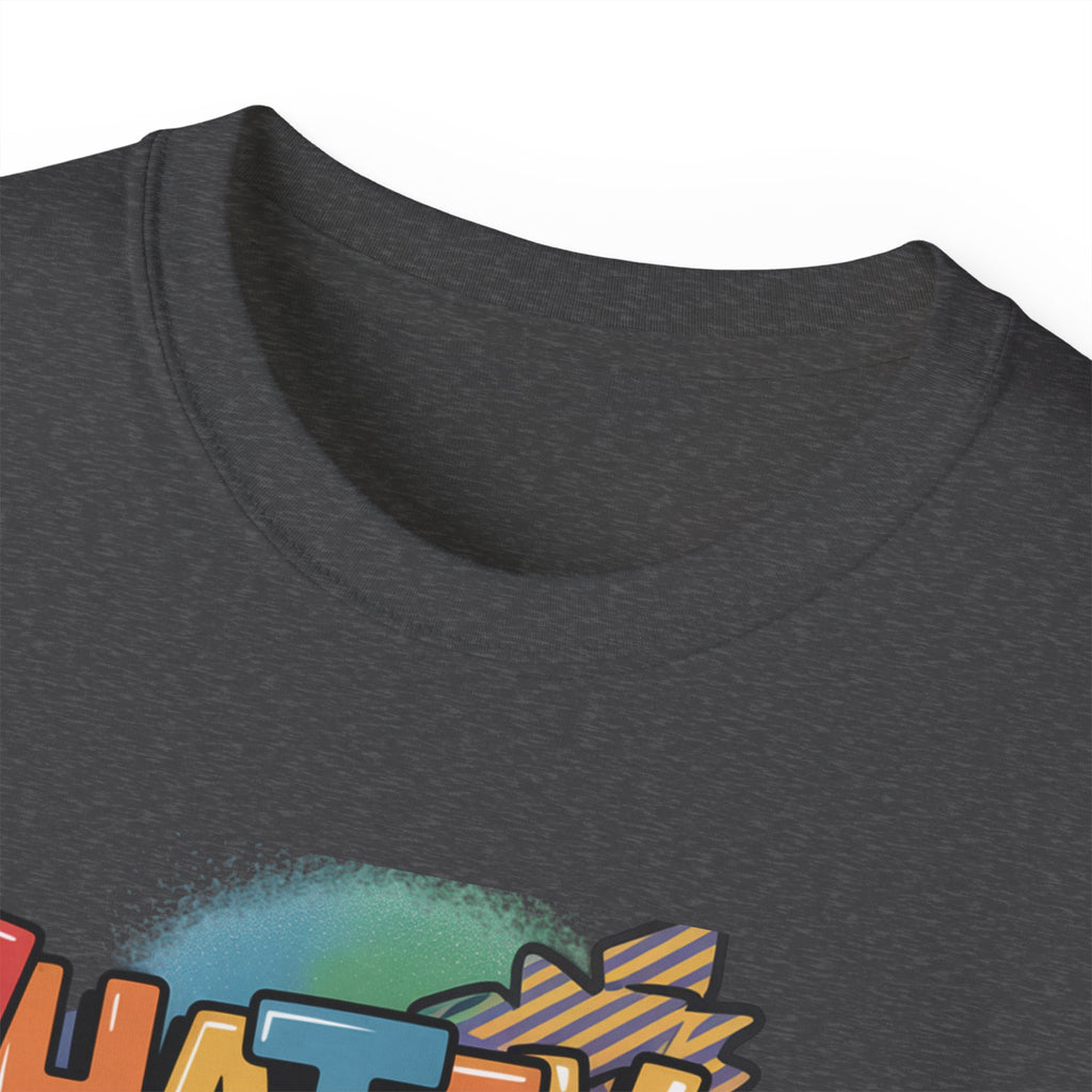 Whatever Forever Graphic Tee — Retro Rainbow Casual T‑Shirt