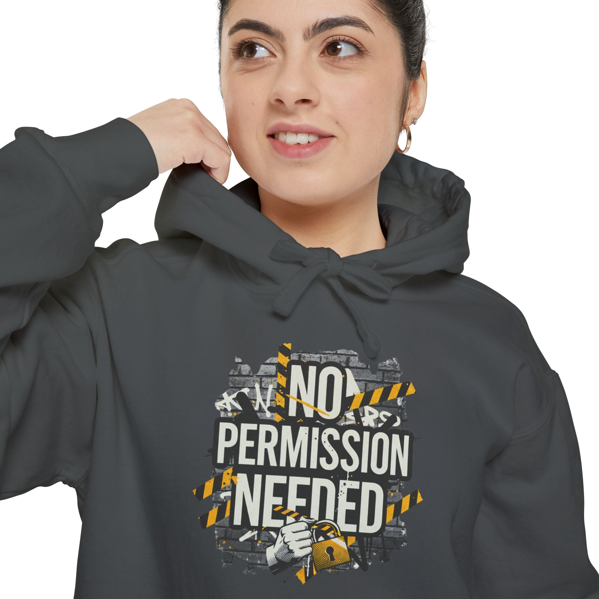 No Permission Needed Hoodie