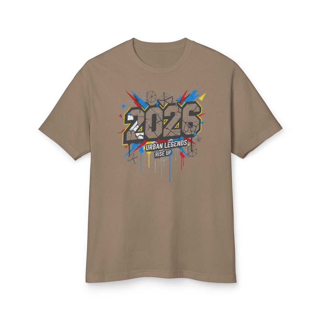 2026 Street Art Graphic Tee - Urban Legends College Streetwear T-Shirt
