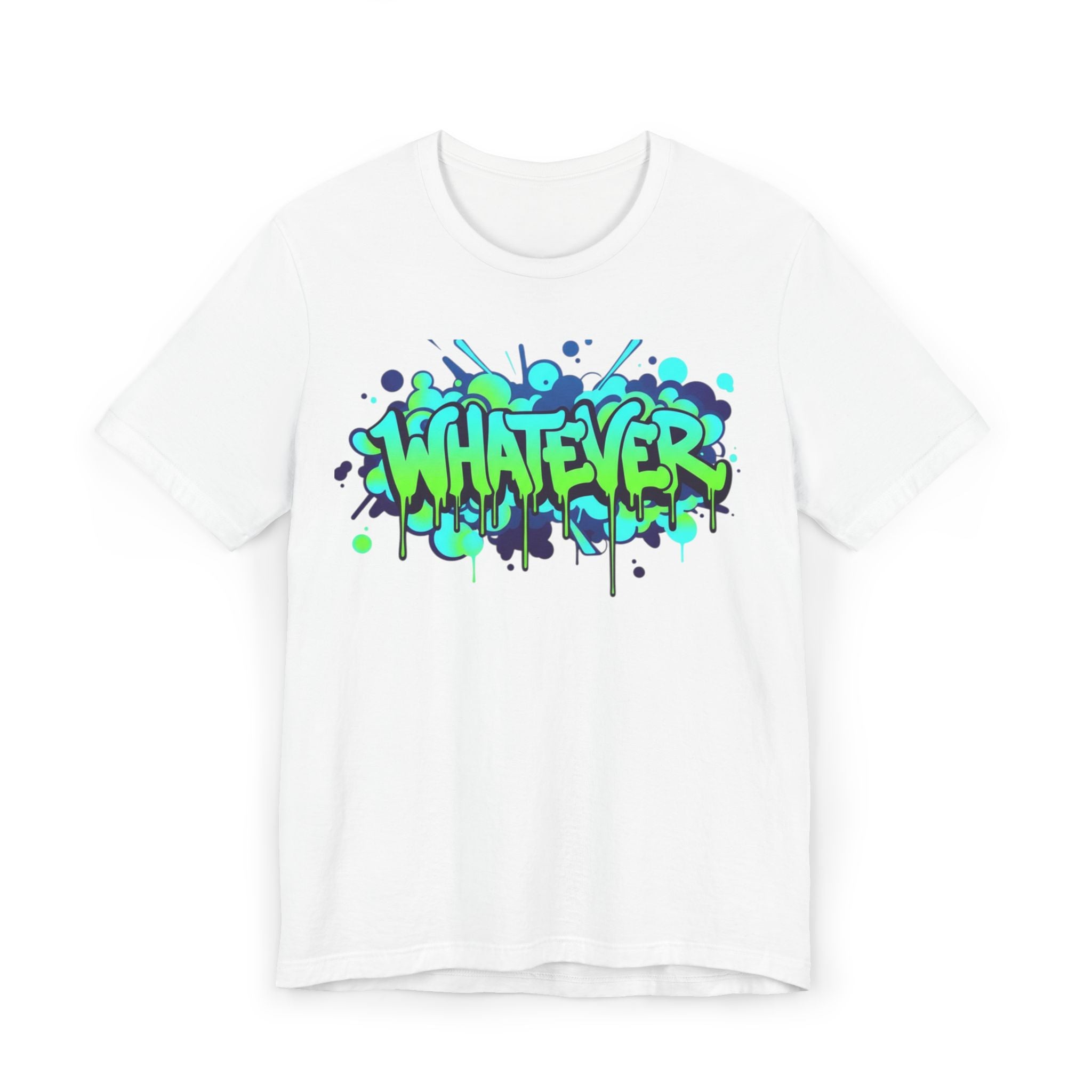 Urban Graffiti Drip Tee — Streetwear Graphic T-Shirt