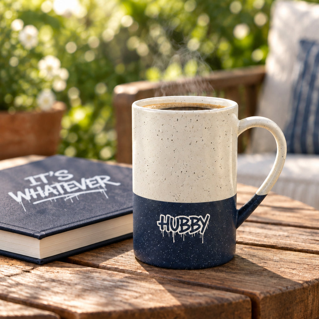 Hubby Engraved Ceramic Mug
