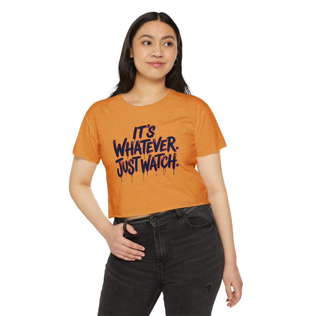 Just Watch Crop Top