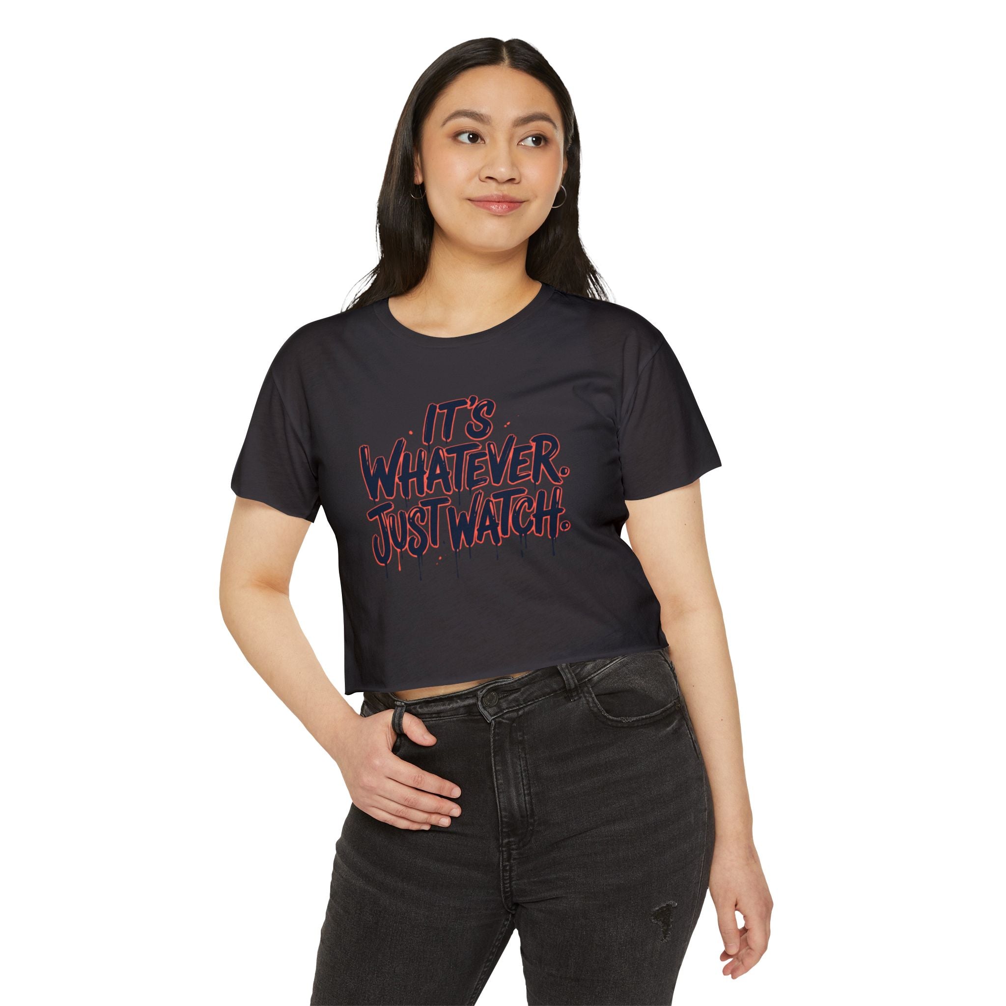 Just Watch Crop Top