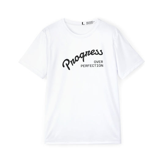 Sports Jersey - 'Progress Over Perfection' Athletic Tee
