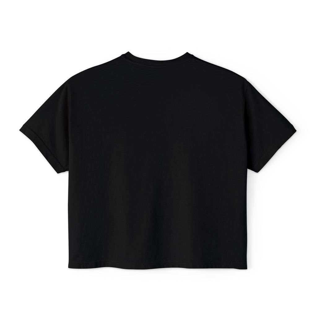 High Demand No Restock Boxy Tee — Women's Graphic Cropped T-Shirt