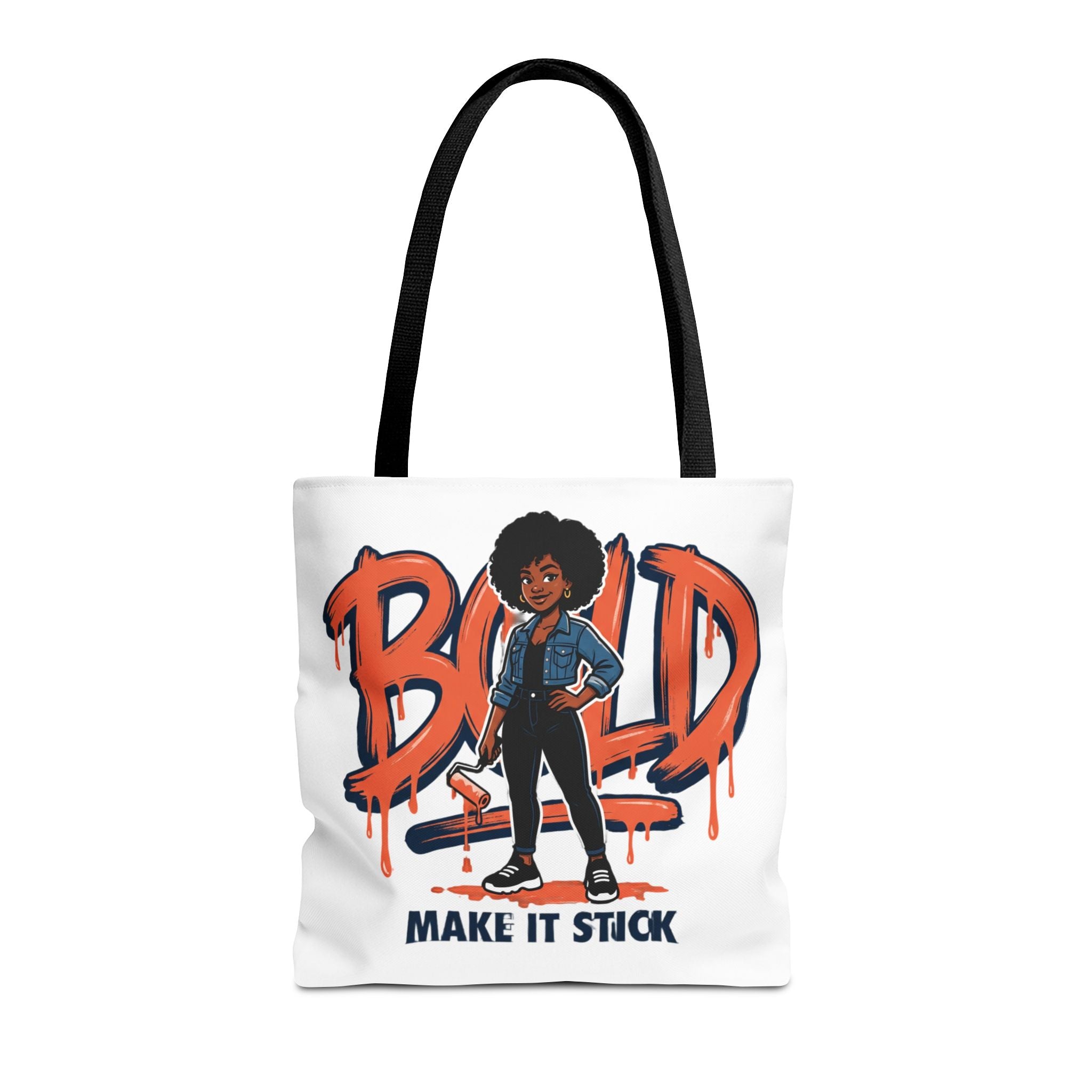 Bold Make It Stick Tote Bag