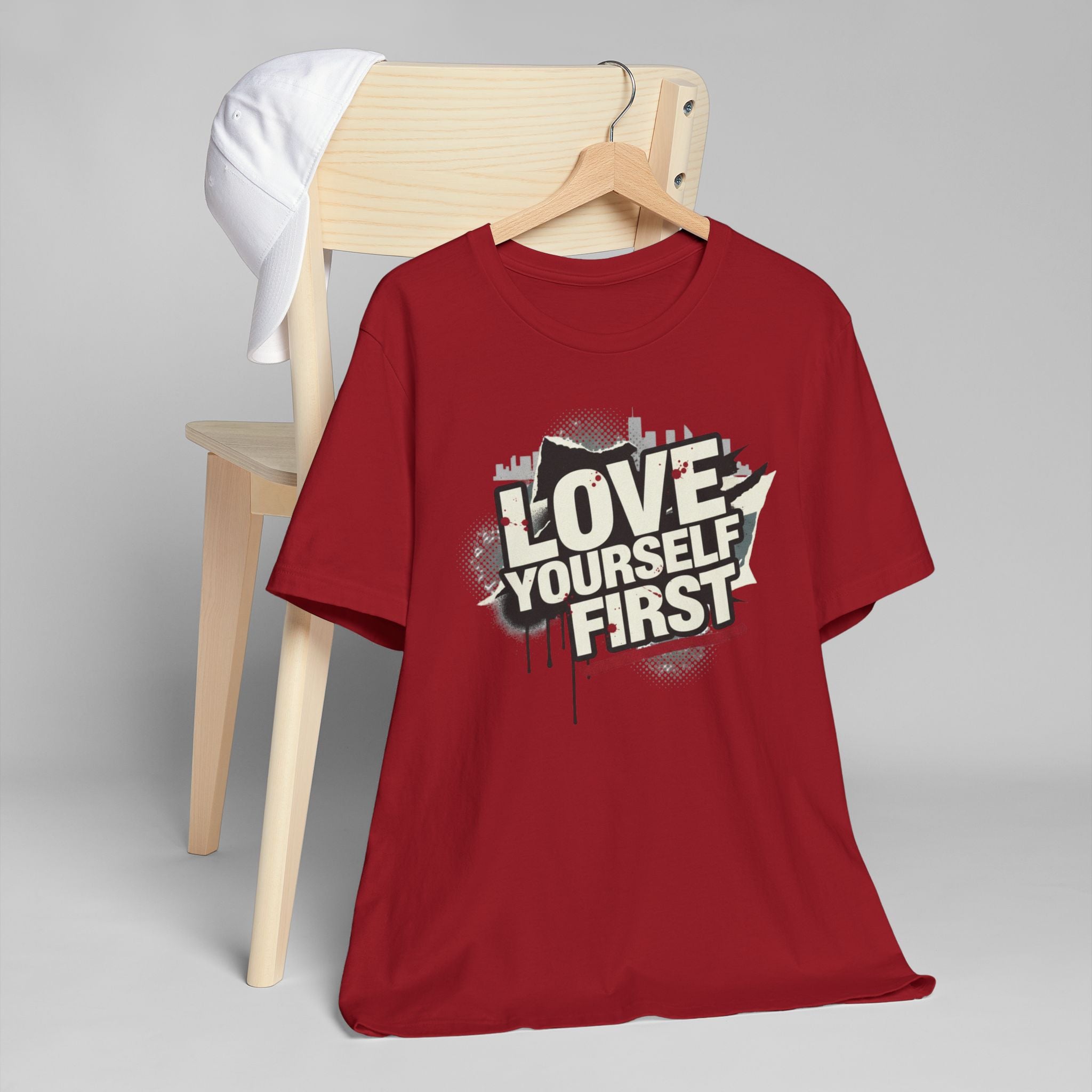 Love Yourself First T-Shirt — Motivational Self-Love Tee