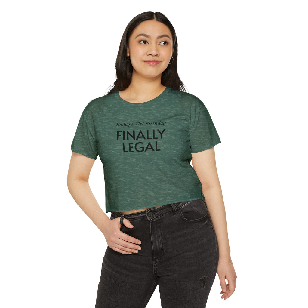 Finally Legal Crop Top