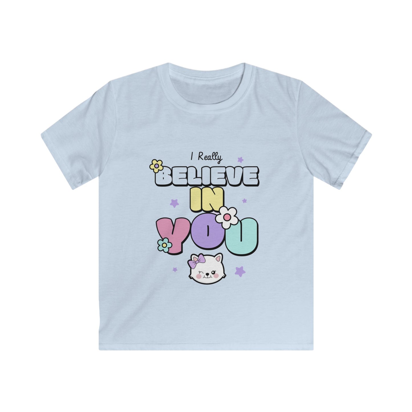 Kids Tee - 'i really believe in you' Inspirational Shirt