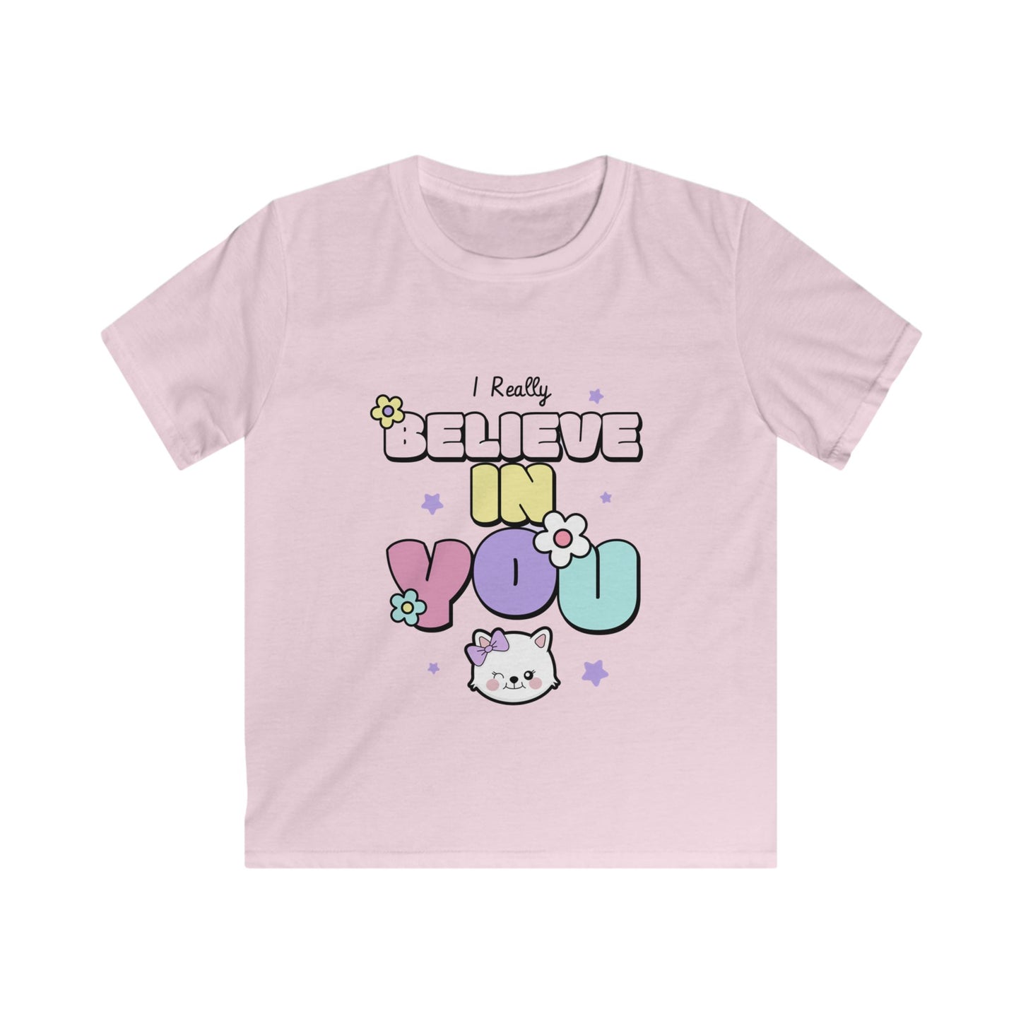 Kids Tee - 'i really believe in you' Inspirational Shirt