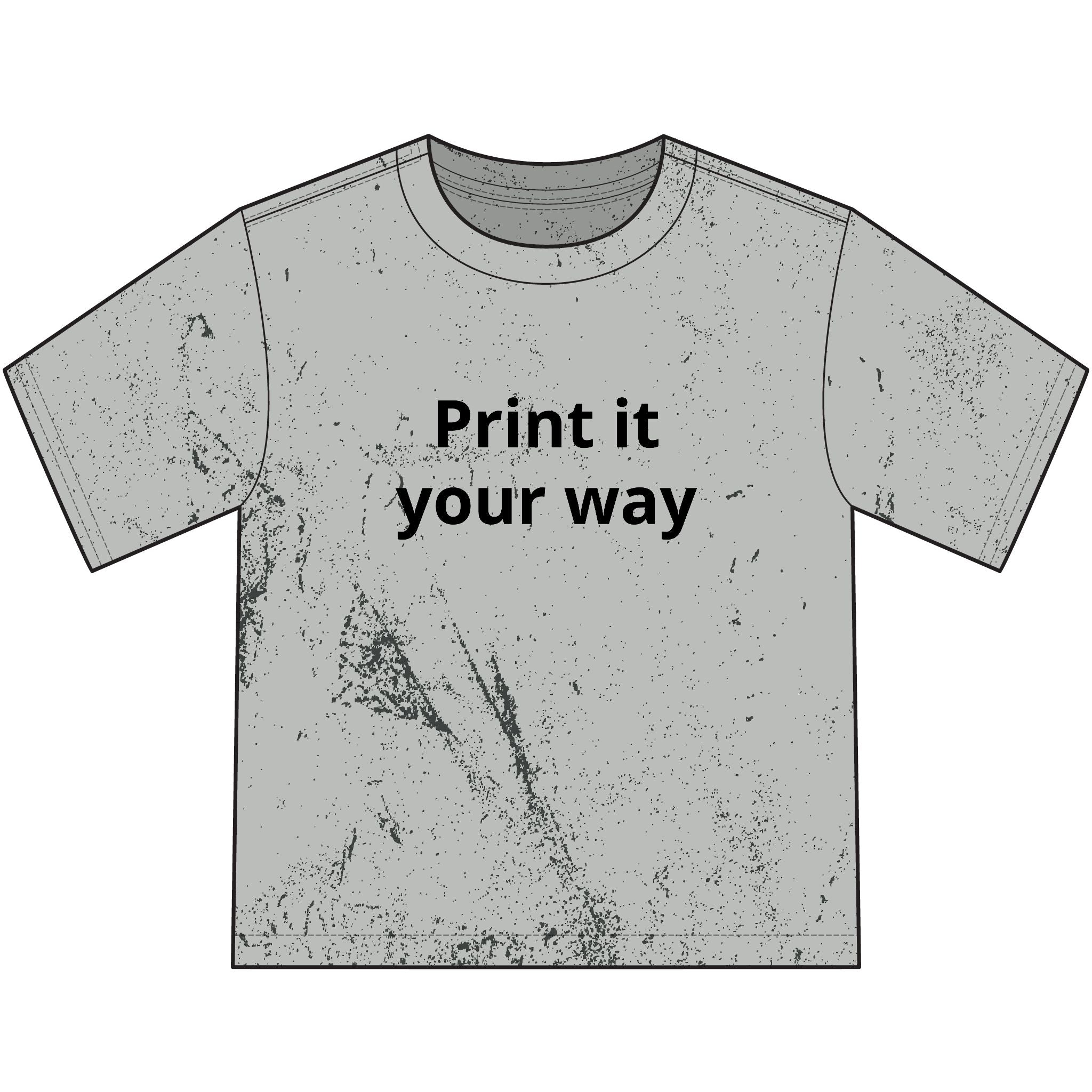 Youth Distressed Graphic Tee