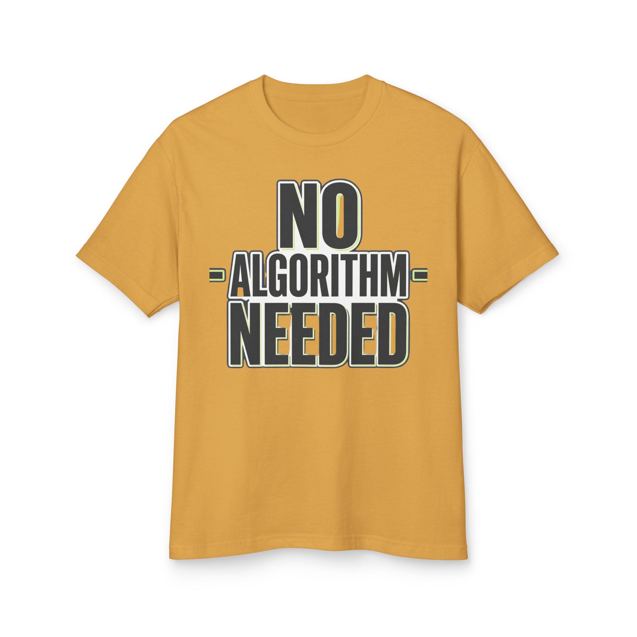 No Algorithm Needed Tee
