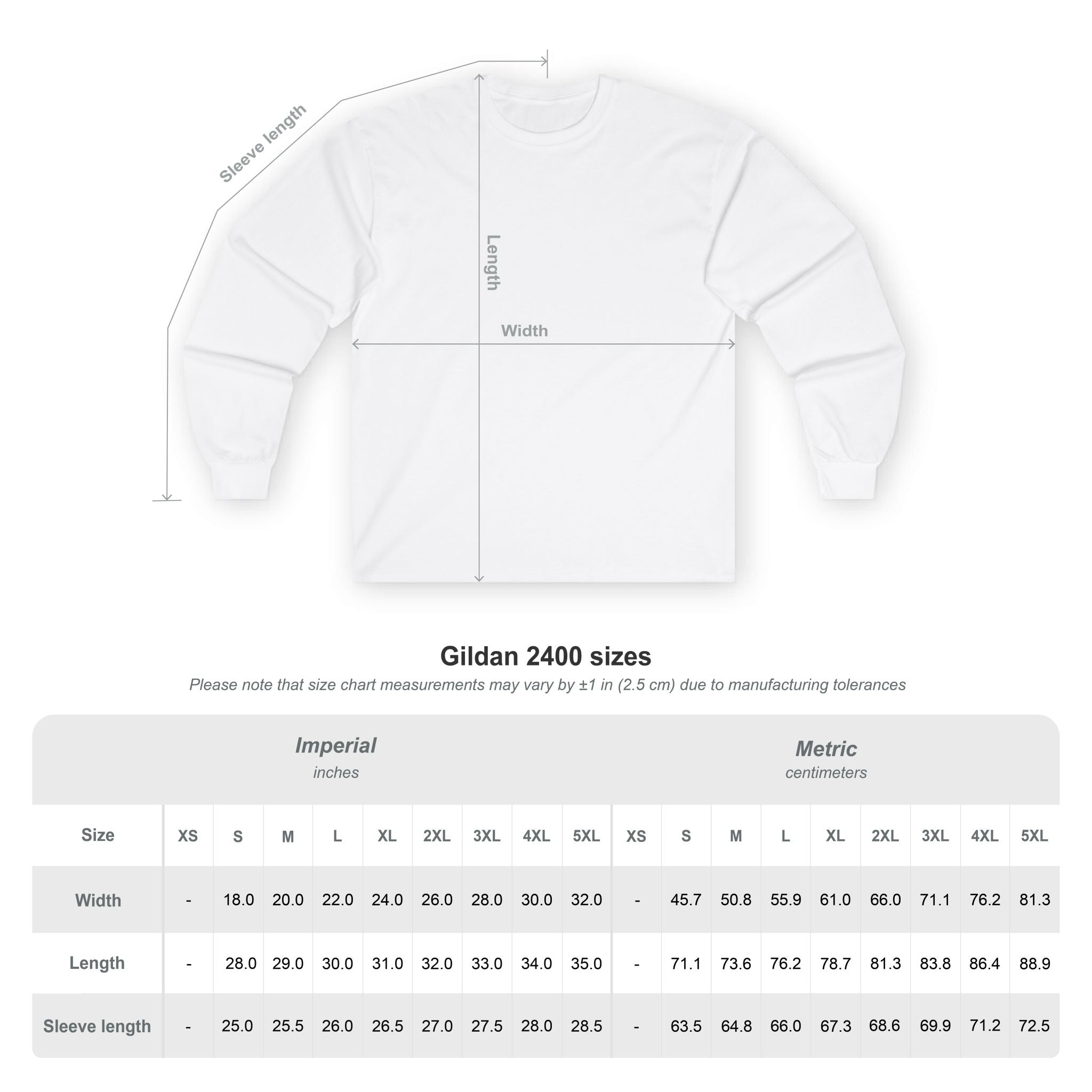 WHATEVER Minimal Long Sleeve Tee