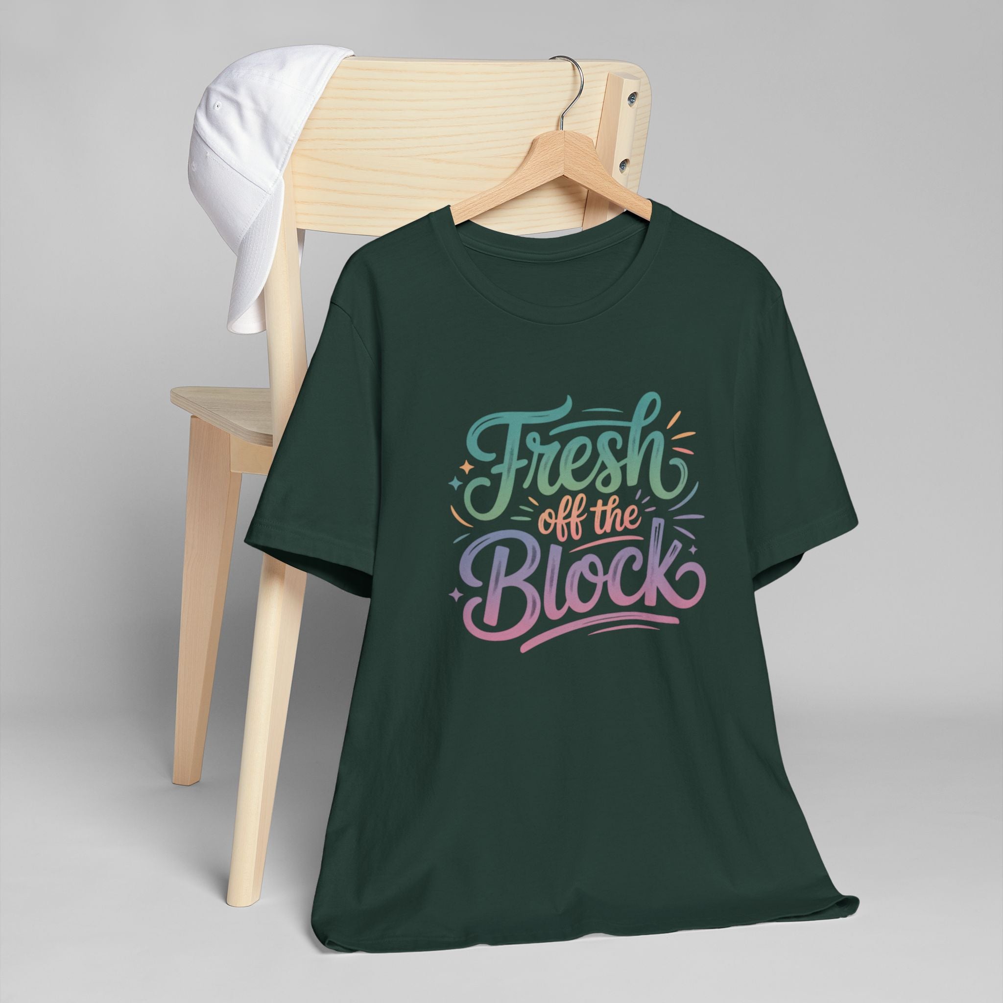 Fresh Off The Block Hair Stylist Retro Graphic T-Shirt