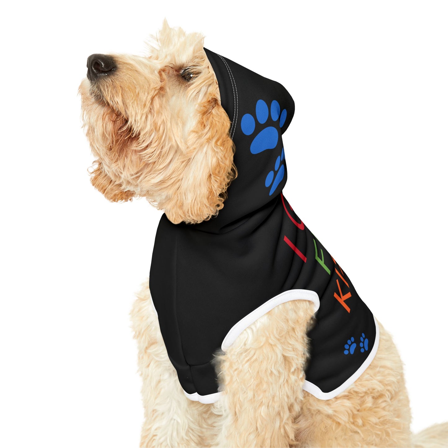 I Give Free Kisses Pet Hoodie - Fun & Cozy Dog Apparel for Pet Lovers