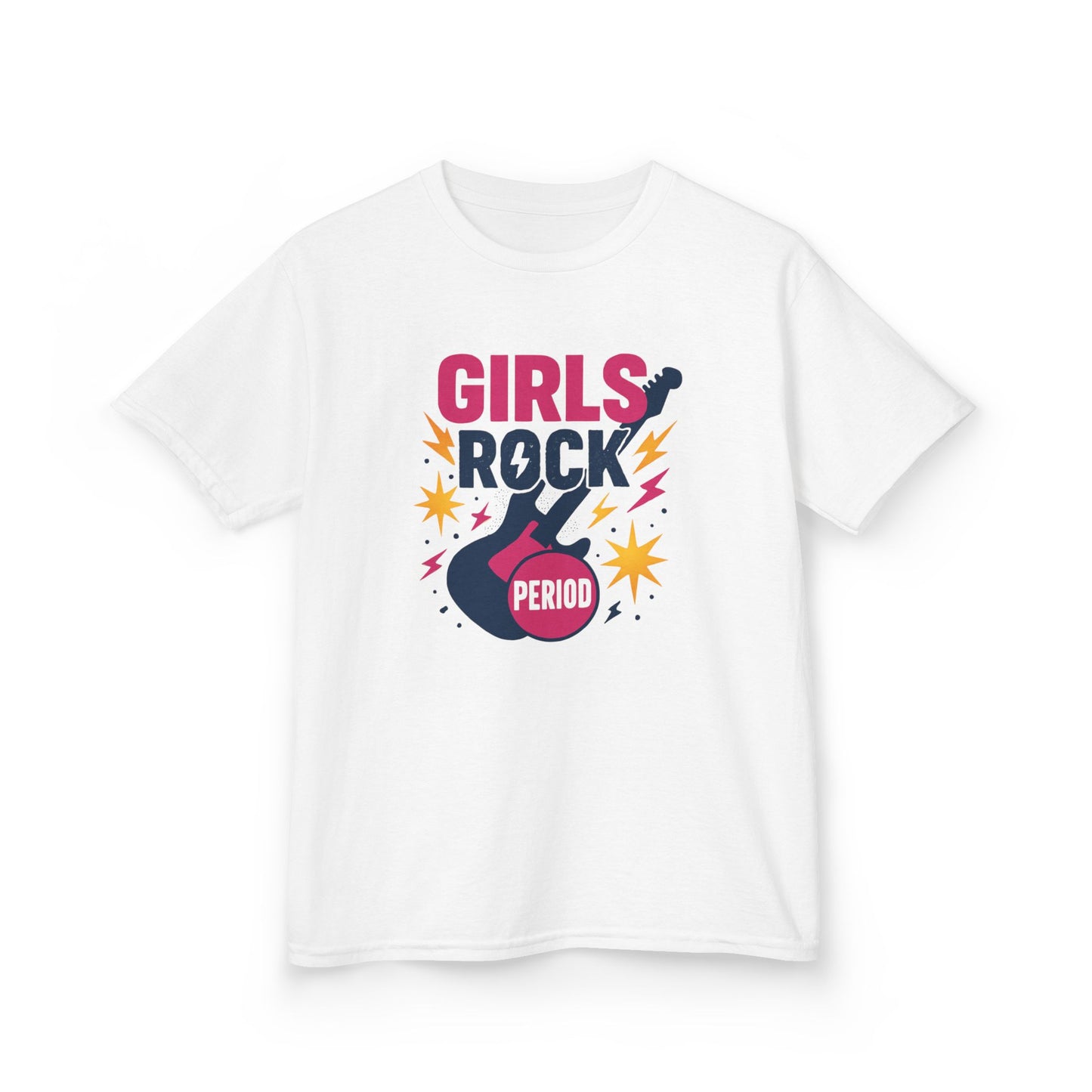 Girls Rock Period Kids Tee