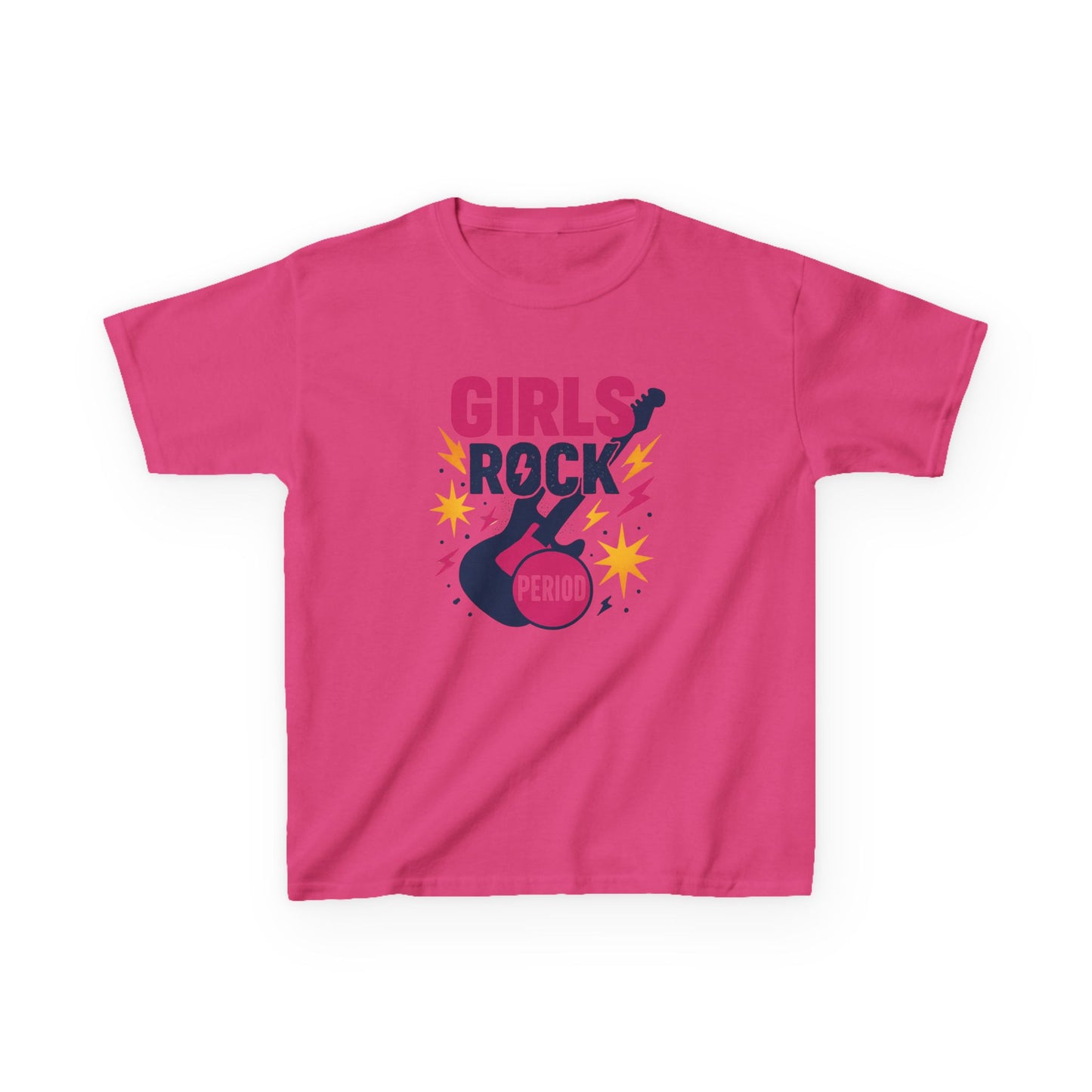 Girls Rock Period Kids Tee