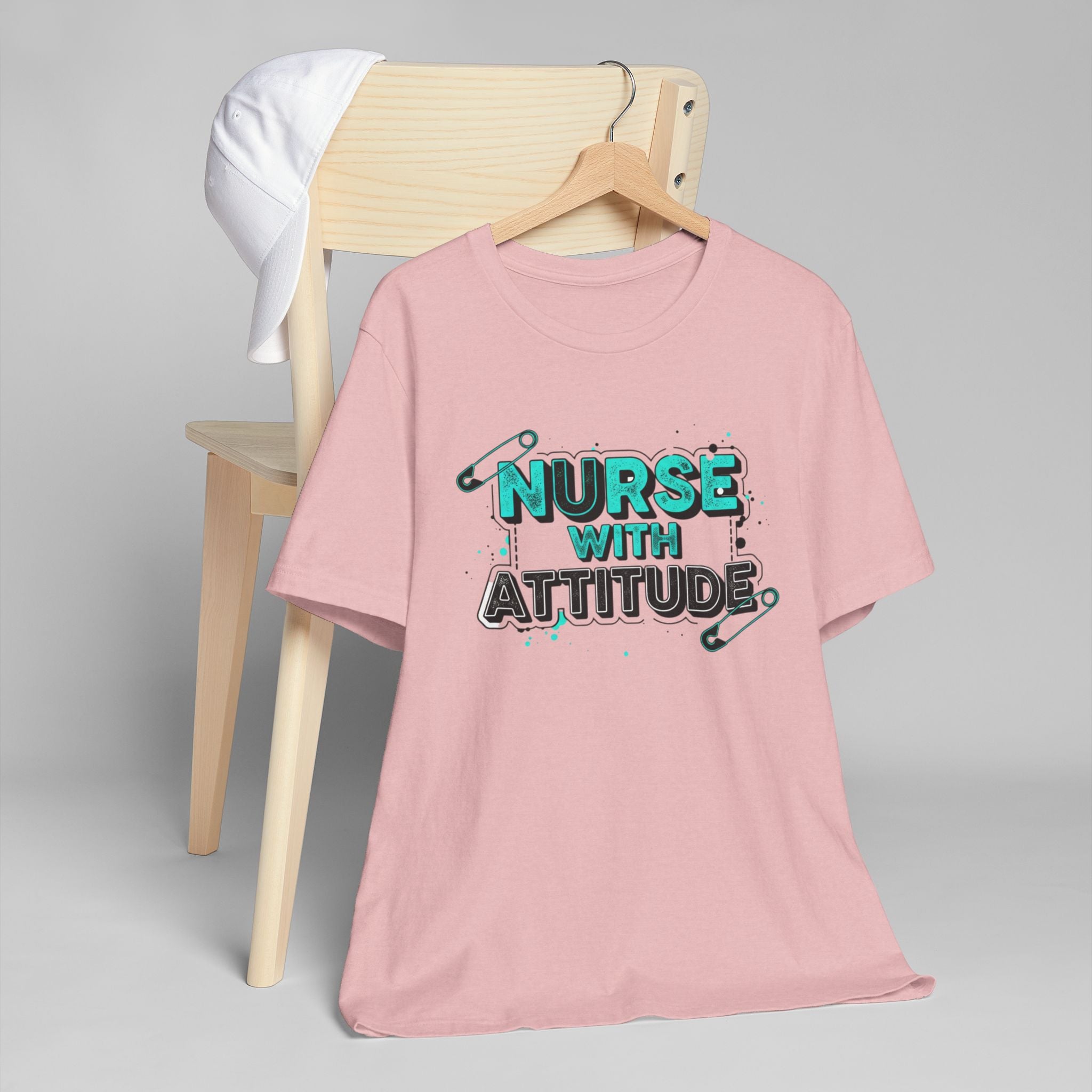 Nurse With Attitude T-Shirt — Funny Medical Tee for Nurses