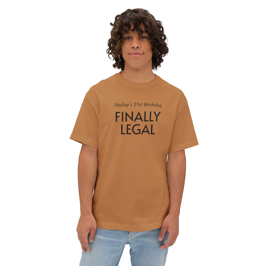 Finally Legal 21st Birthday Tee