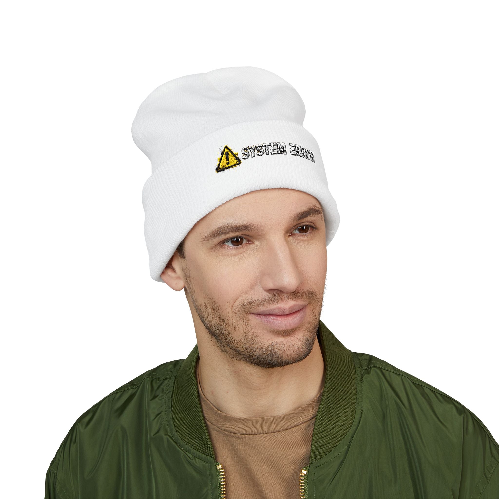 System Error Cuffed Beanie