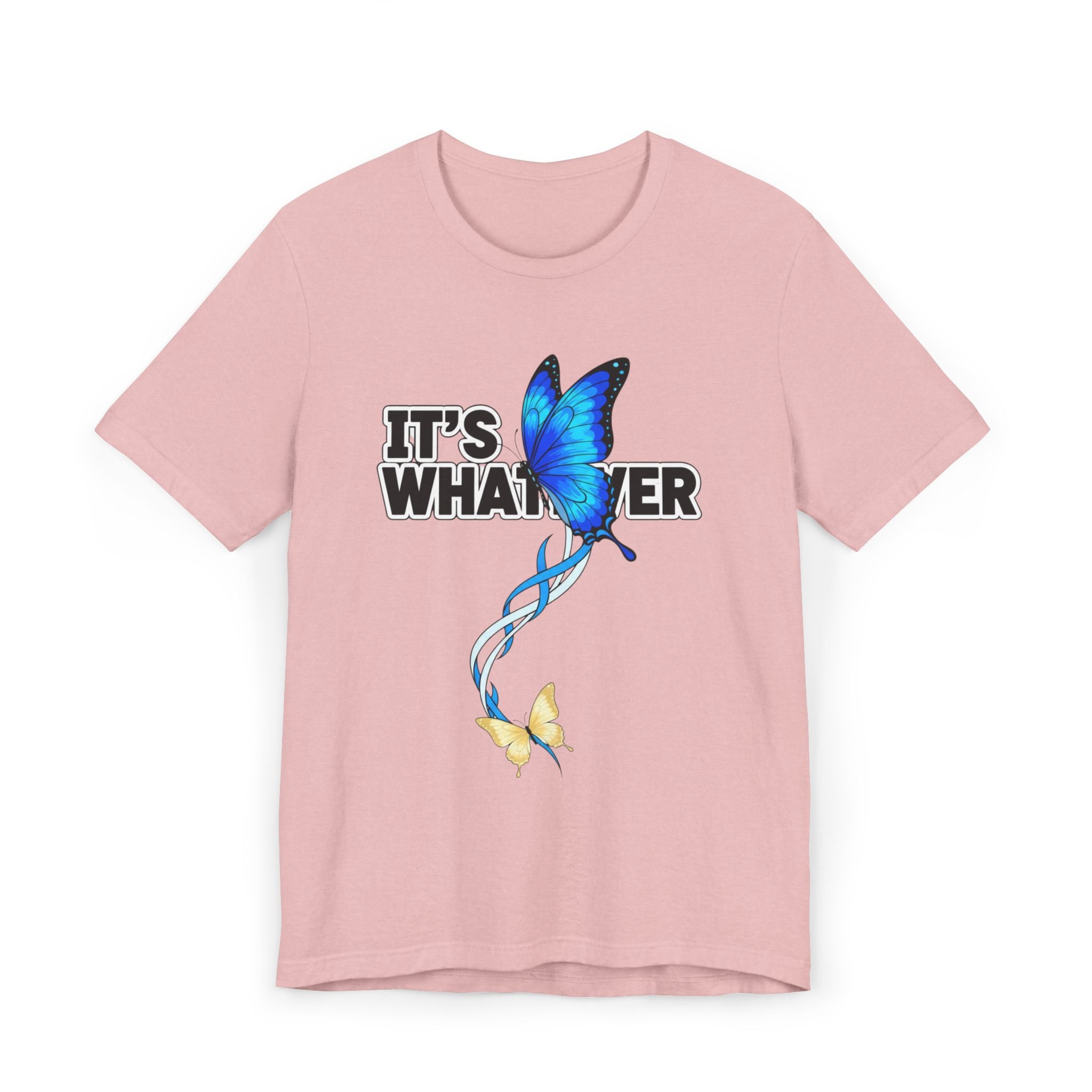 It's Whatever Blue Butterfly Tee