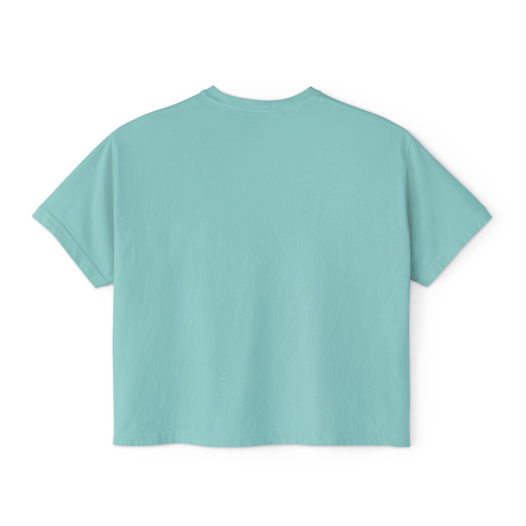 High Demand No Restock Boxy Tee — Women's Graphic Cropped T-Shirt