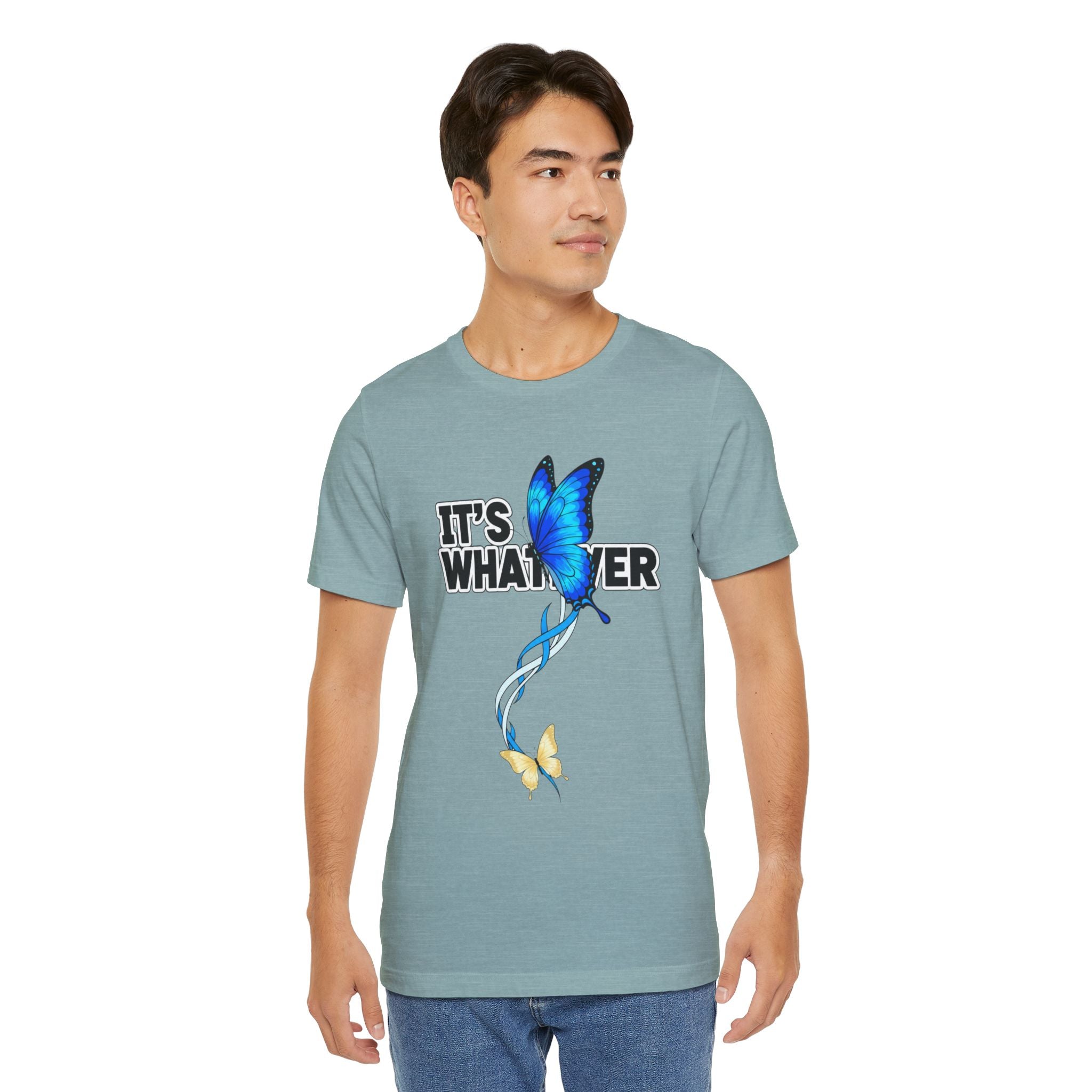 It's Whatever Blue Butterfly Tee