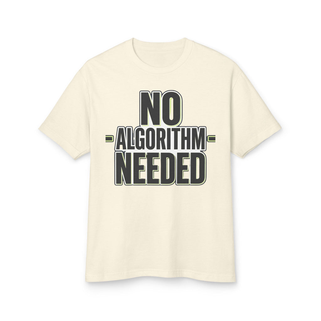No Algorithm Needed Tee