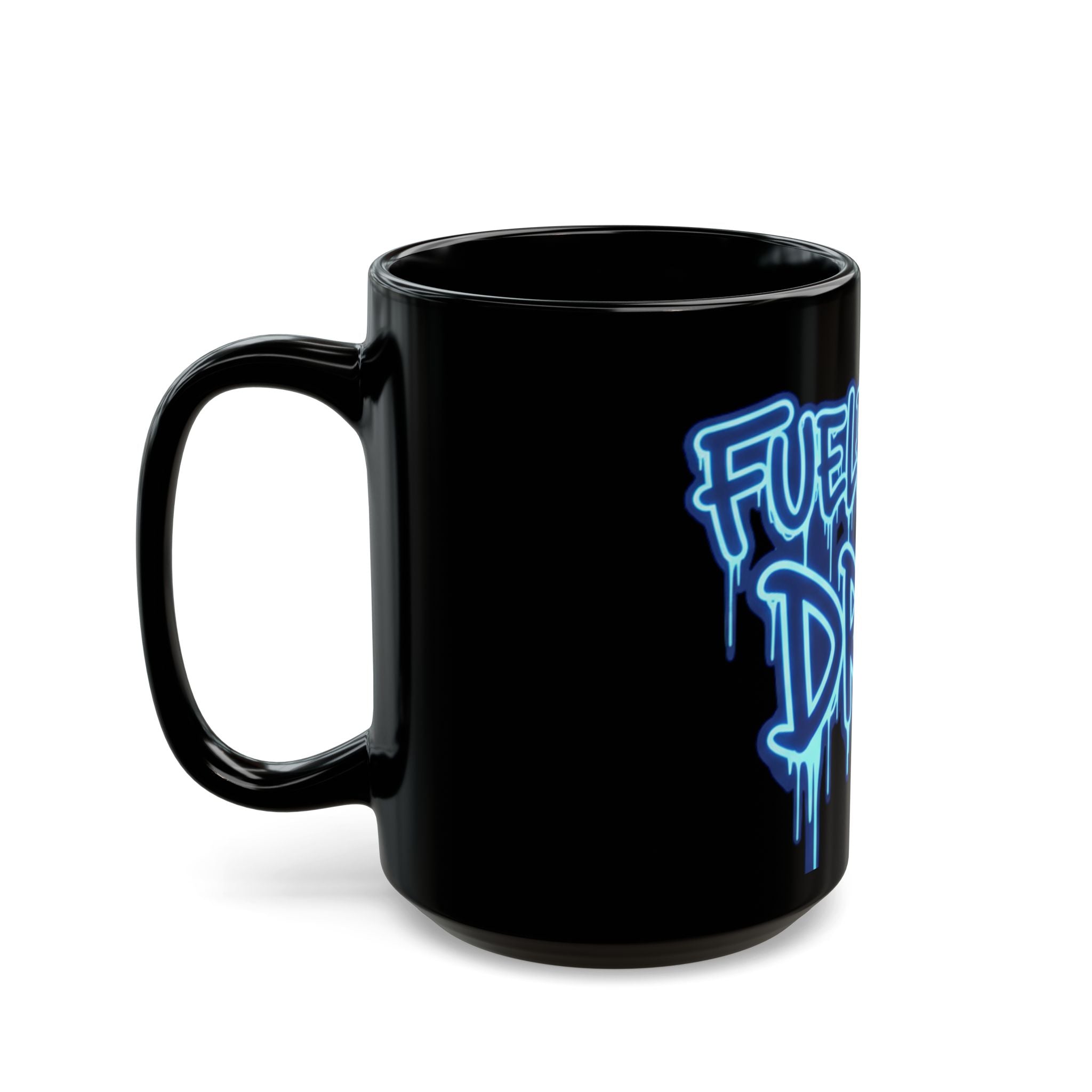 Fueled By Drip Black Mug (11oz/15oz)