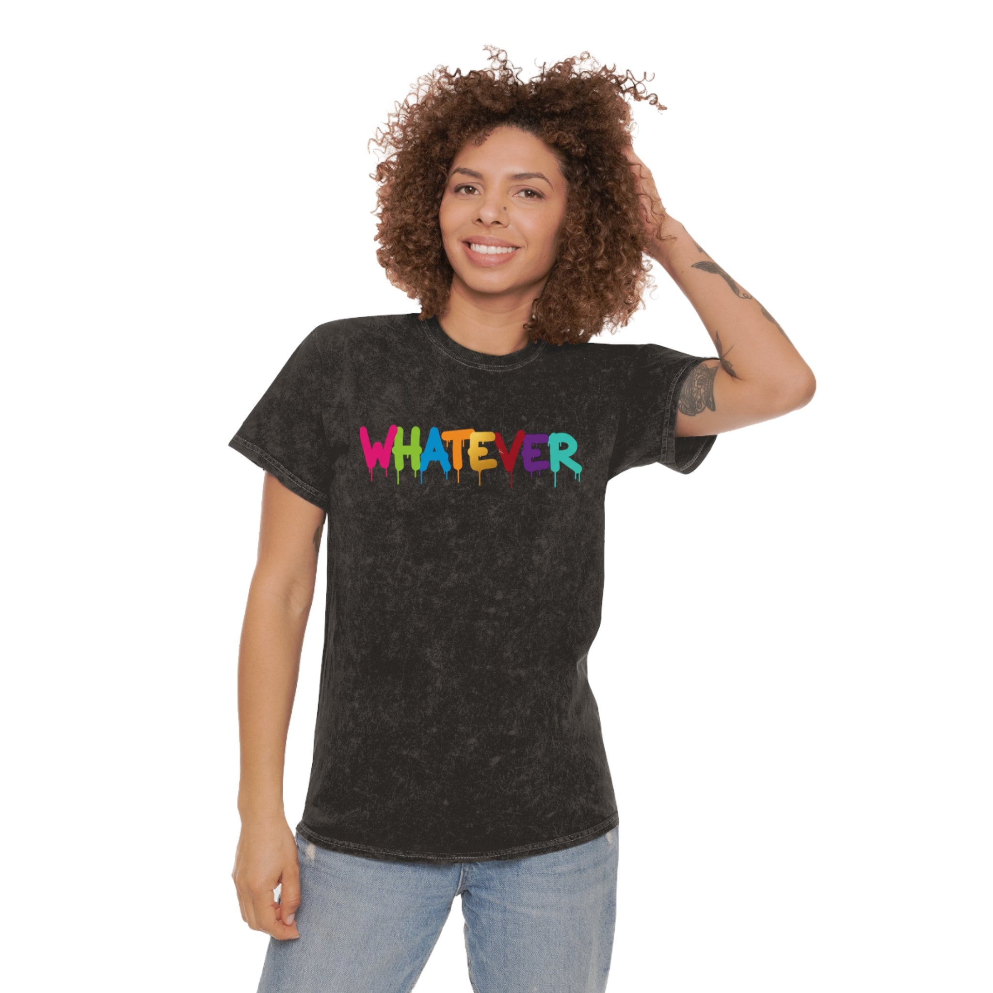 Whatever Rainbow Mineral Wash Tee