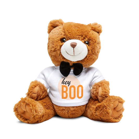 hey BOO Teddy Bear with T-Shirt