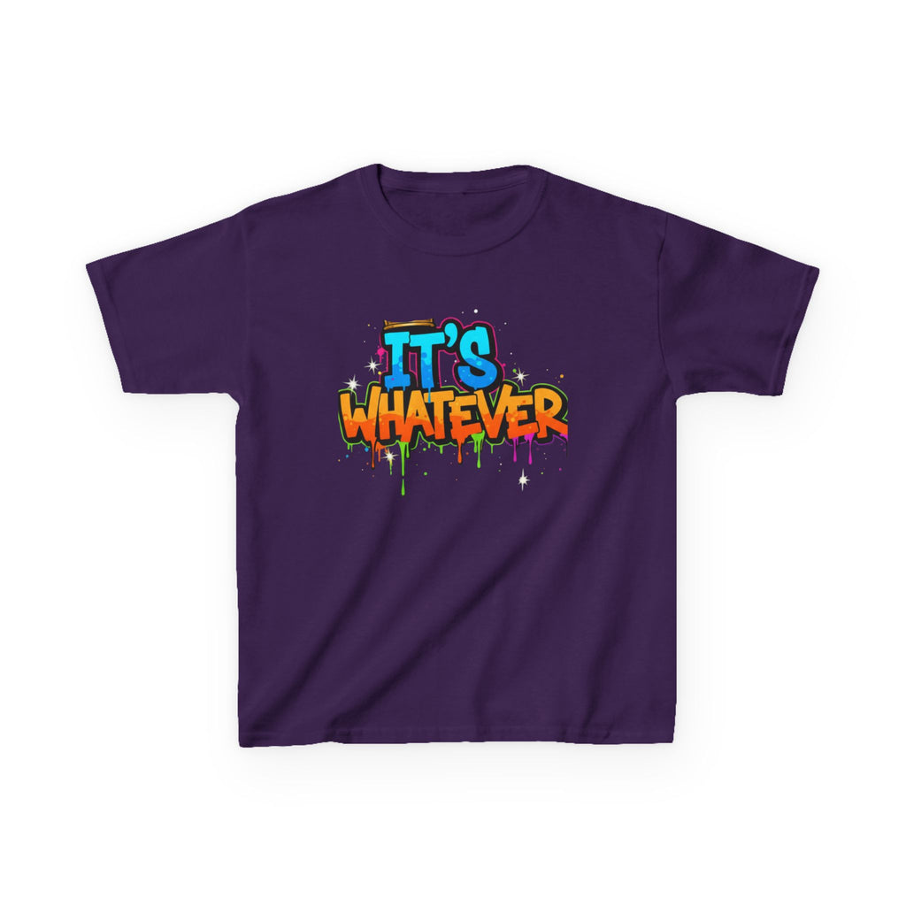 Color Drip Graffiti Kids Tee — Streetwear Graphic T-Shirt