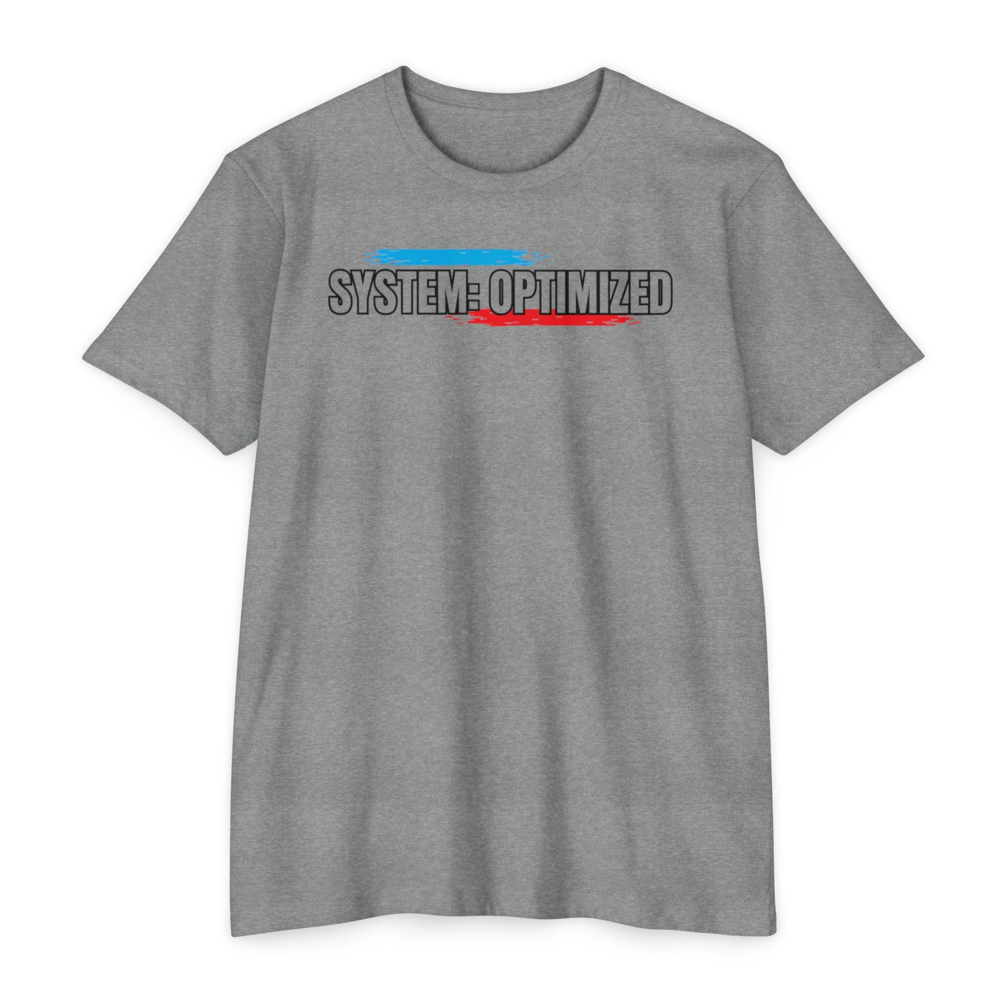 System Optimized T-Shirt — "Drafted in 2025, Engineered for 2026" Tech Graphic Tee