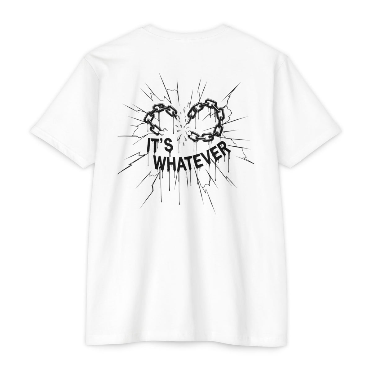 IT'S WHATEVER Broken Chain Graphic Tee | Urban Streetwear