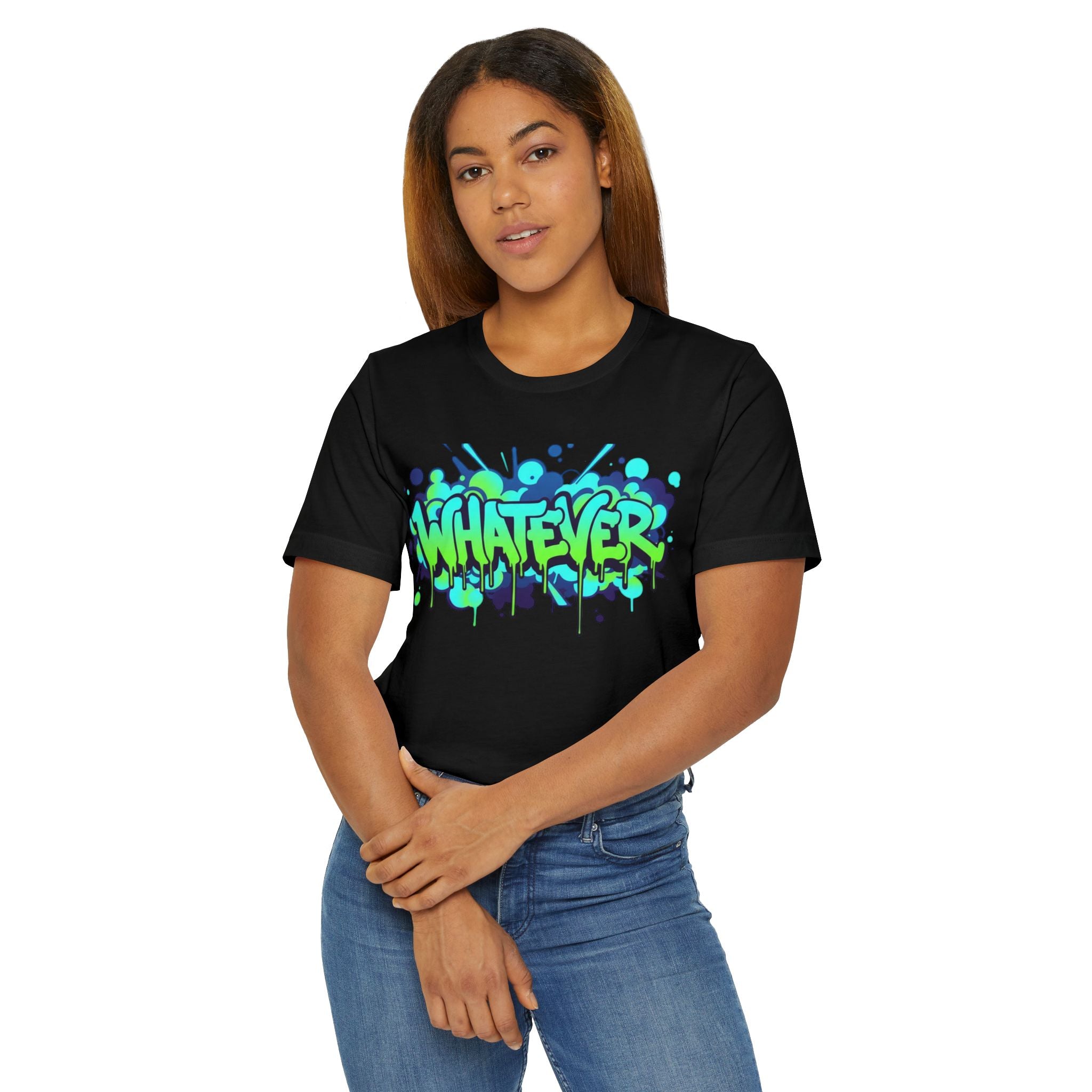 Urban Graffiti Drip Tee — Streetwear Graphic T-Shirt
