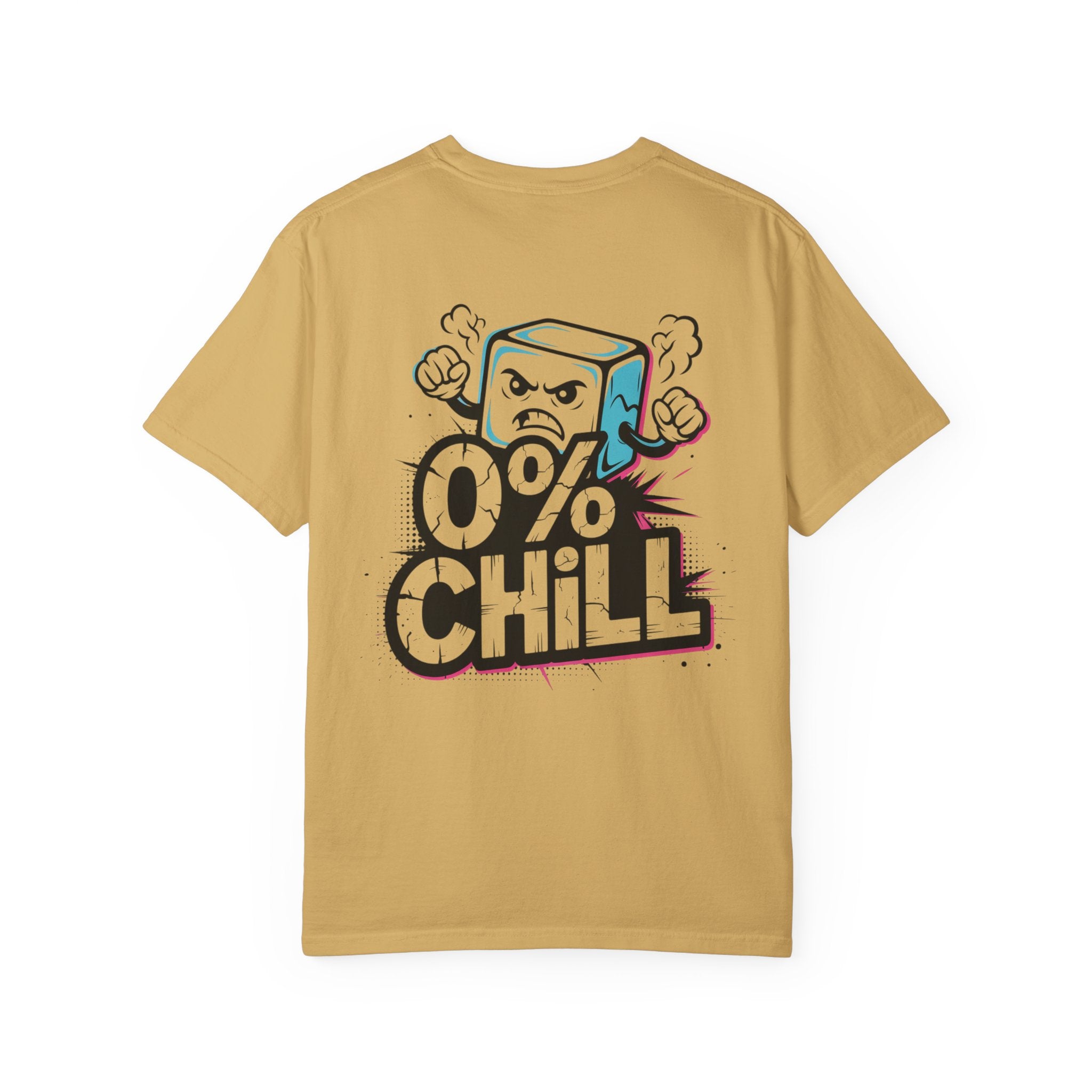T-Shirt — '0% Chill' Angry Ice Cube Graphic Tee